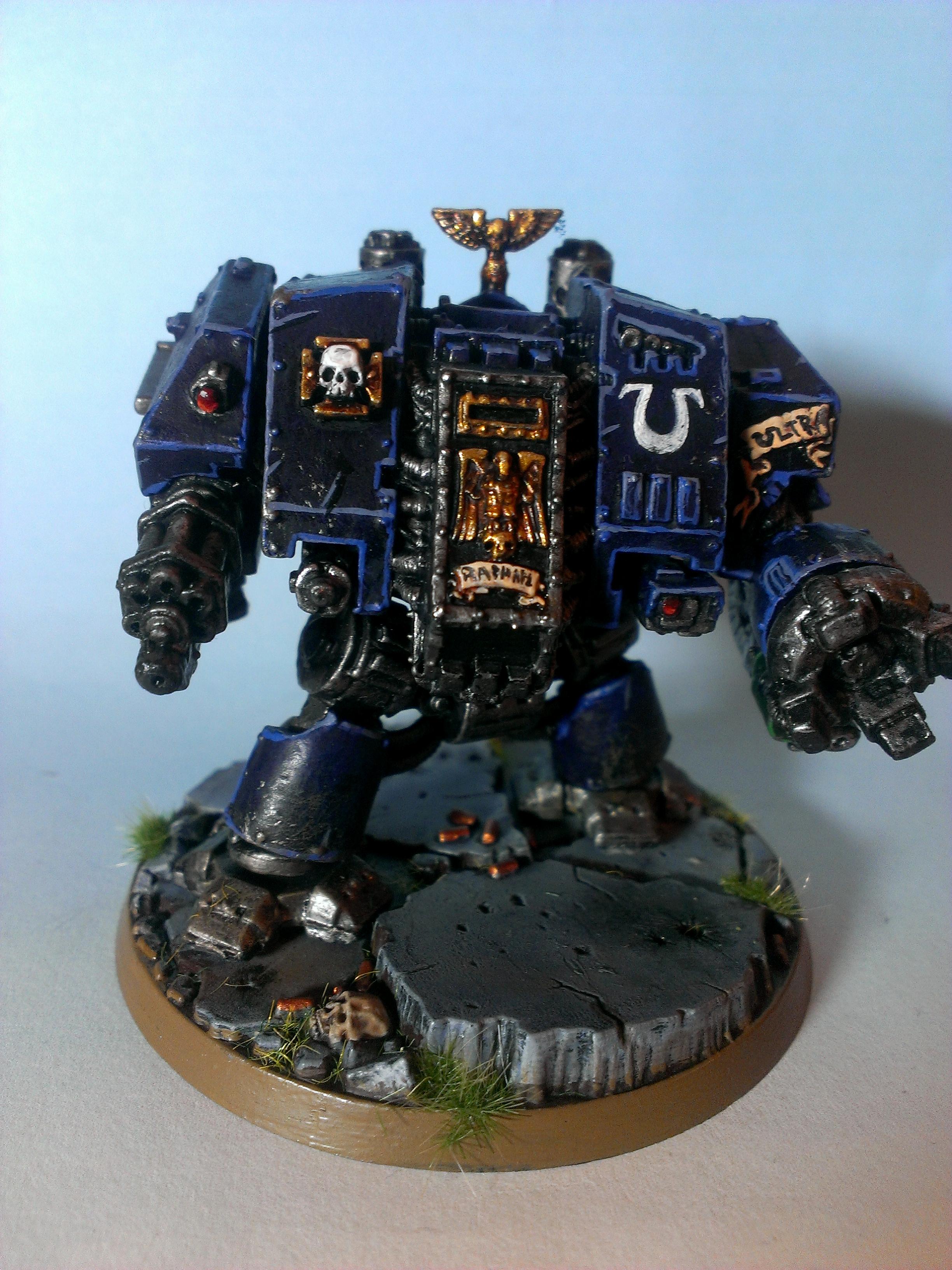 Dreadnought, Space Marines, Ultramarines