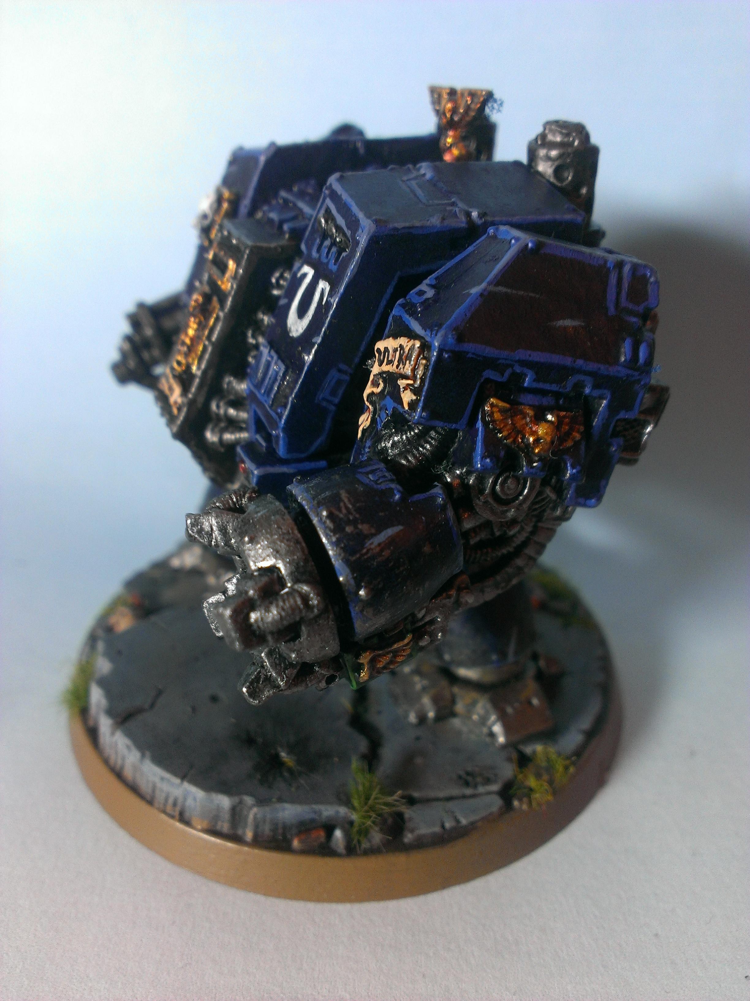 Dreadnought, Space Marines, Ultramarines