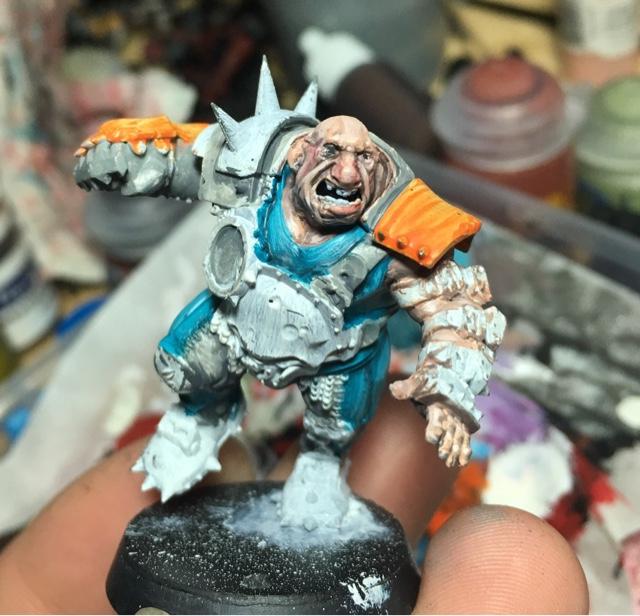Bood Bowl, Ogres, WIP blood bowl ogre