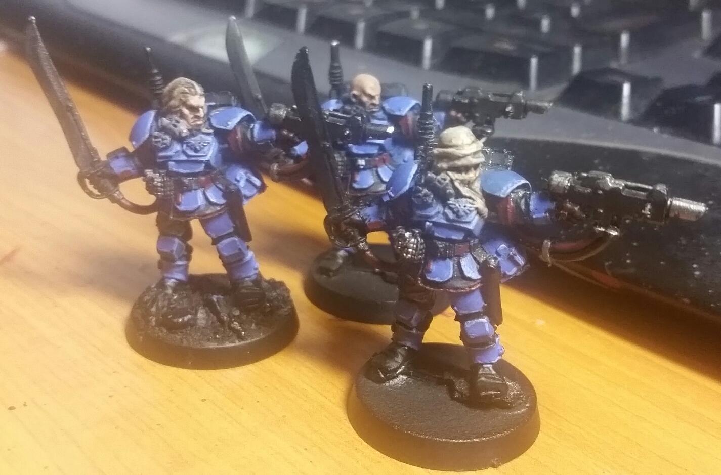 Argo Brigade, Three sergeants