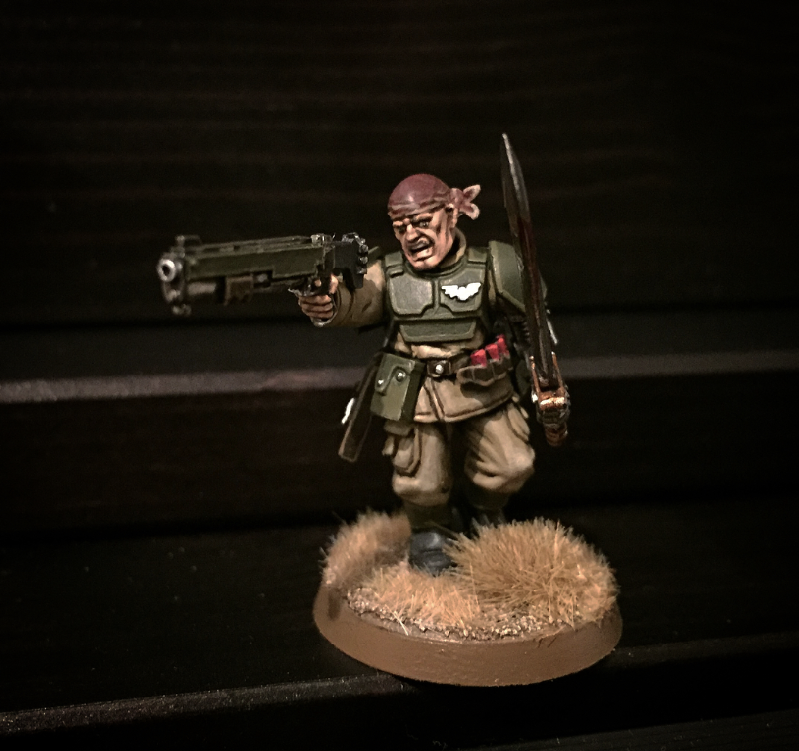 Catachan, Imperial Guard, Officer
