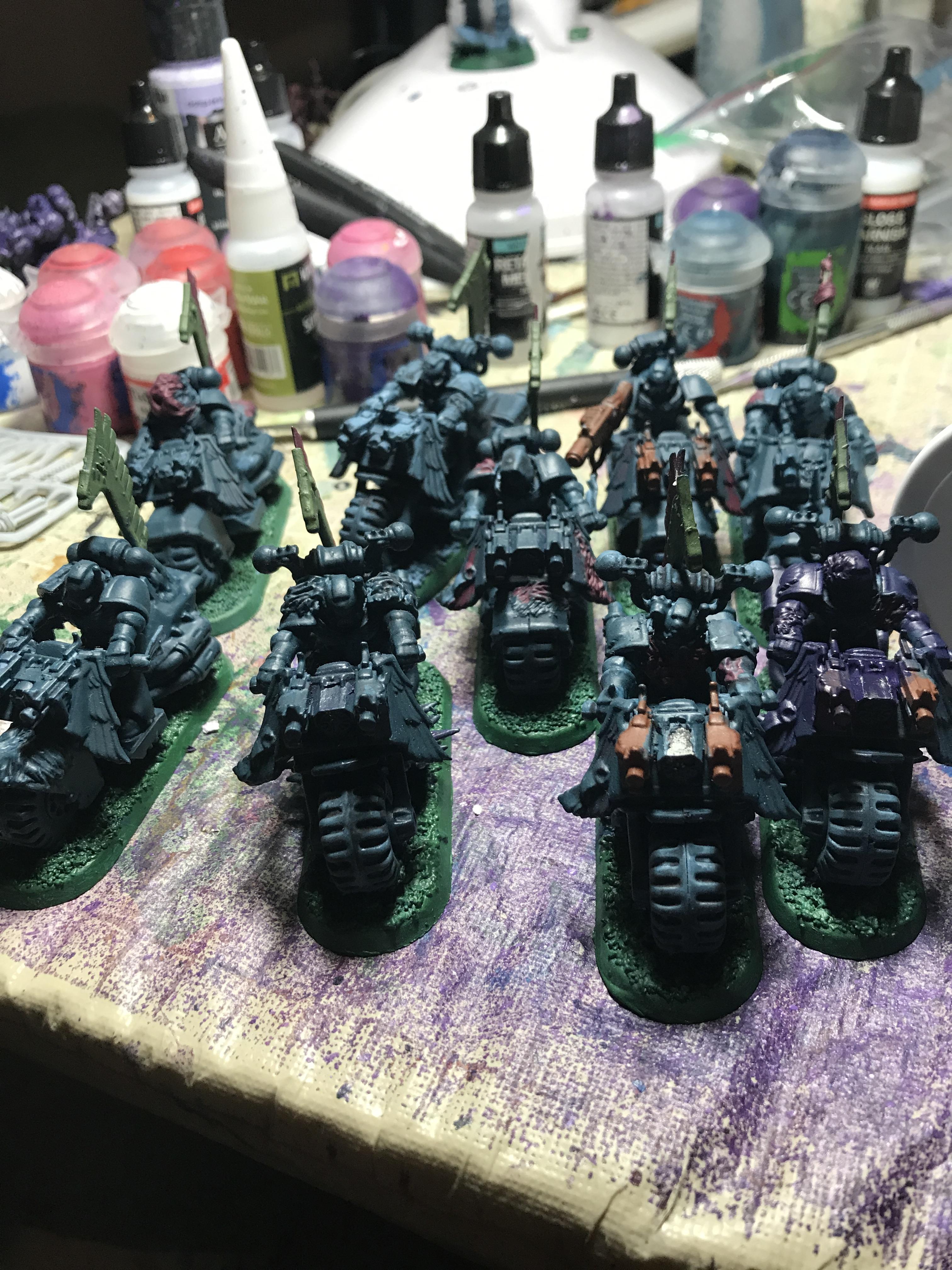 Dusting off some models
