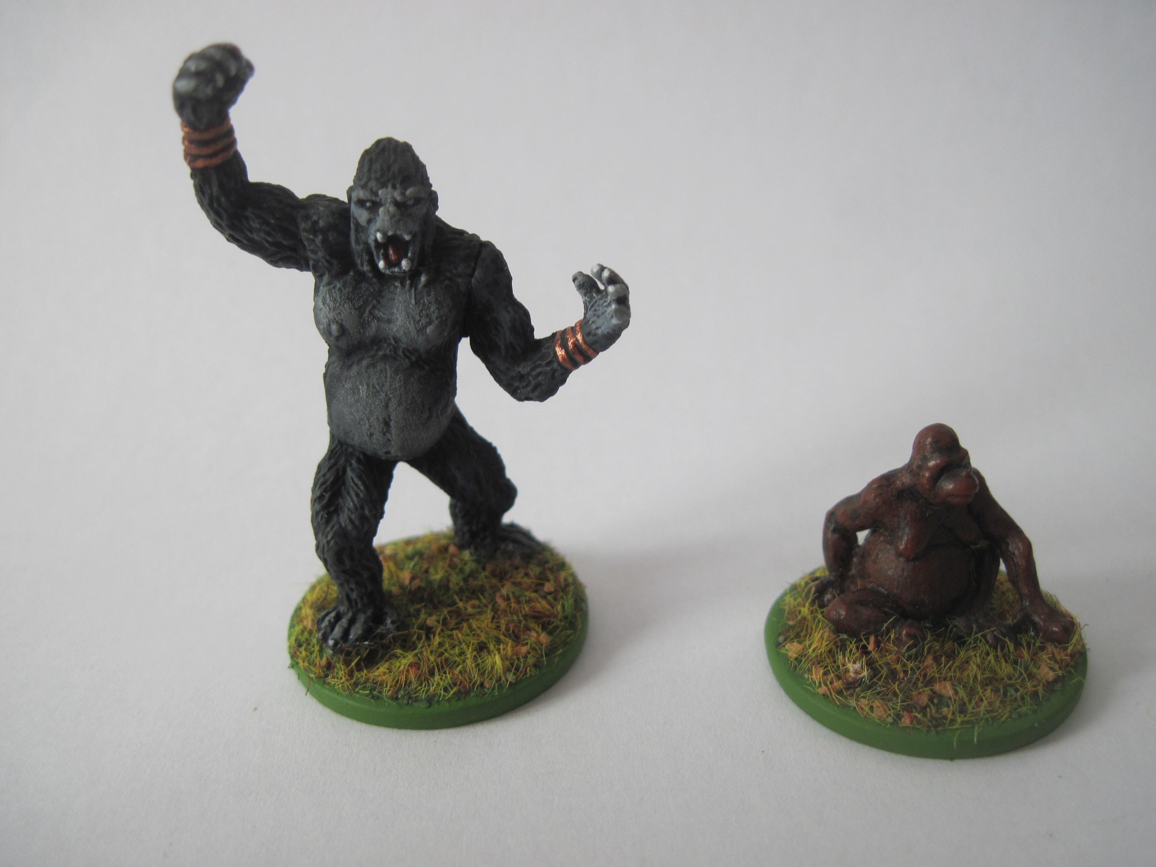 Amazon, Conversion, Goblins, Gorilla, Heroclix, Jungle, Pygmy, Toy