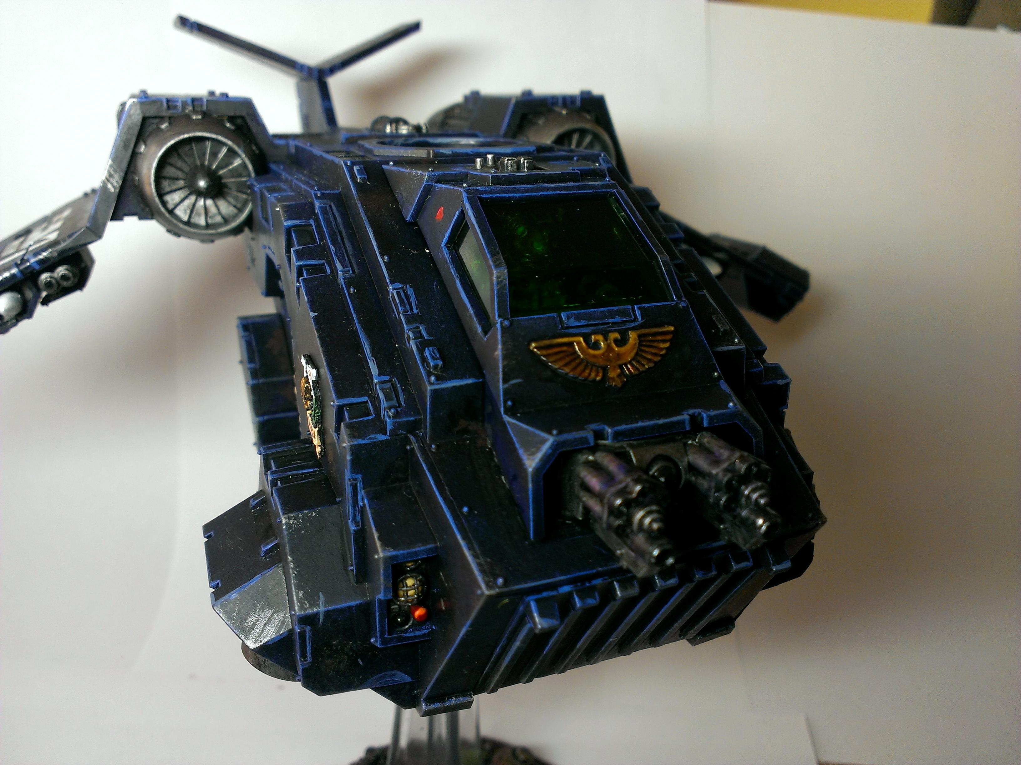 Conversion, Freehand, Neeeeeeoowwwmmmdakkadakkadakka, Space Marines, Stormraven, Ultramarines