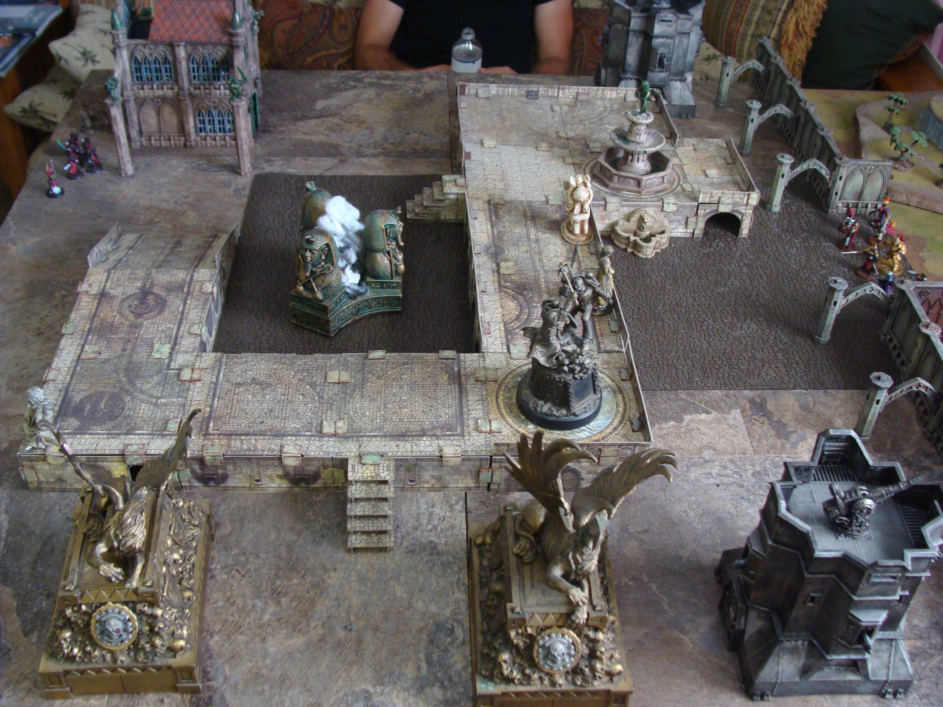 Adeptus Custodes, Adeptus Ministorium, Battle Report, Chaos, Tzeentch
