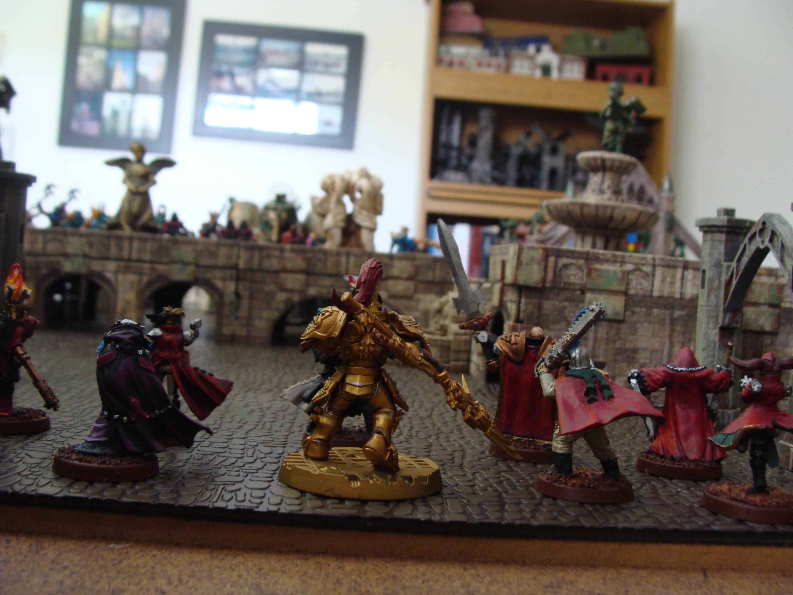 Adeptus Custodes, Adeptus Ministorium, Battle Report, Chaos, Tzeentch
