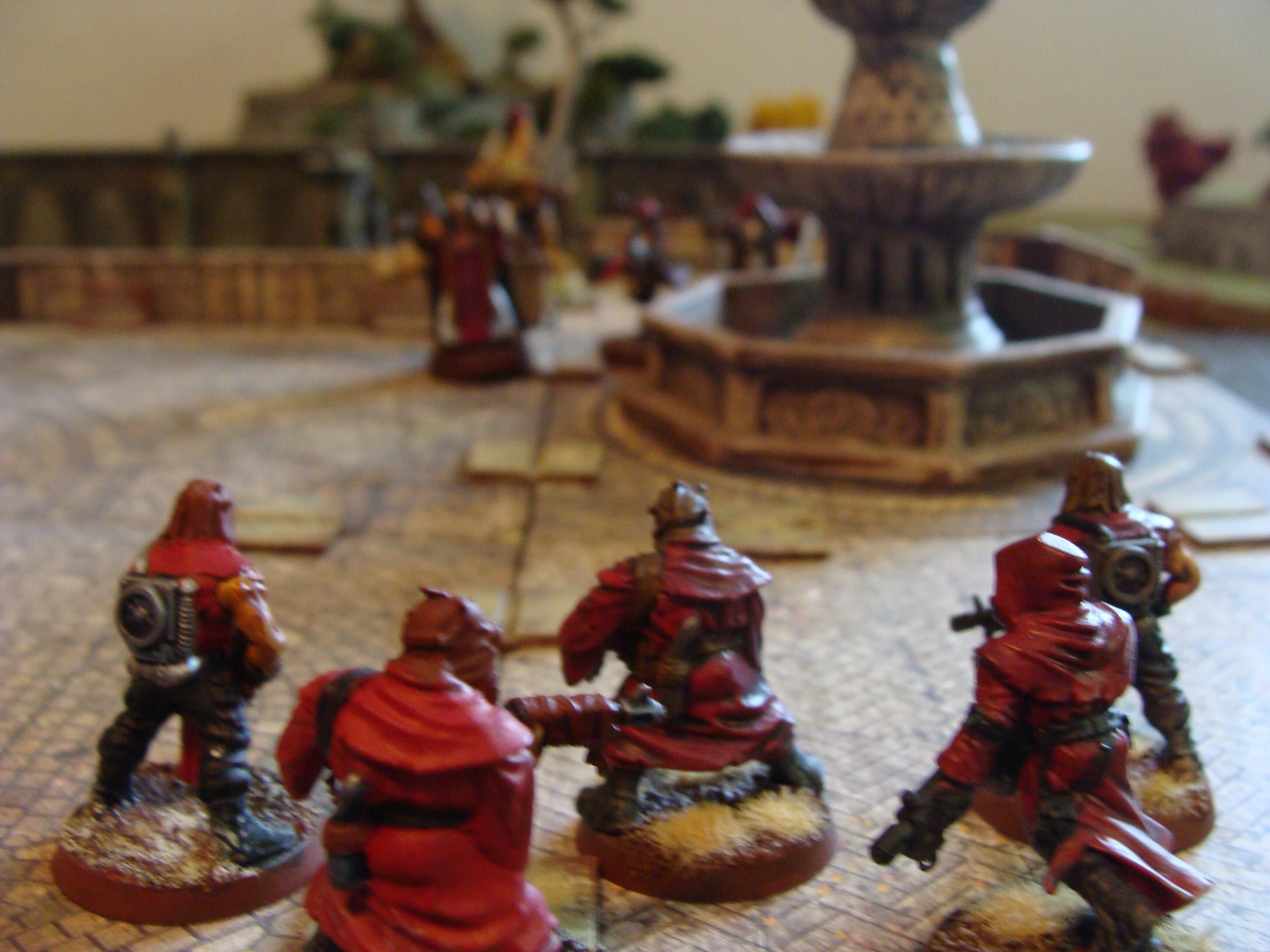 Adeptus Custodes, Adeptus Ministorium, Battle Report, Chaos, Tzeentch