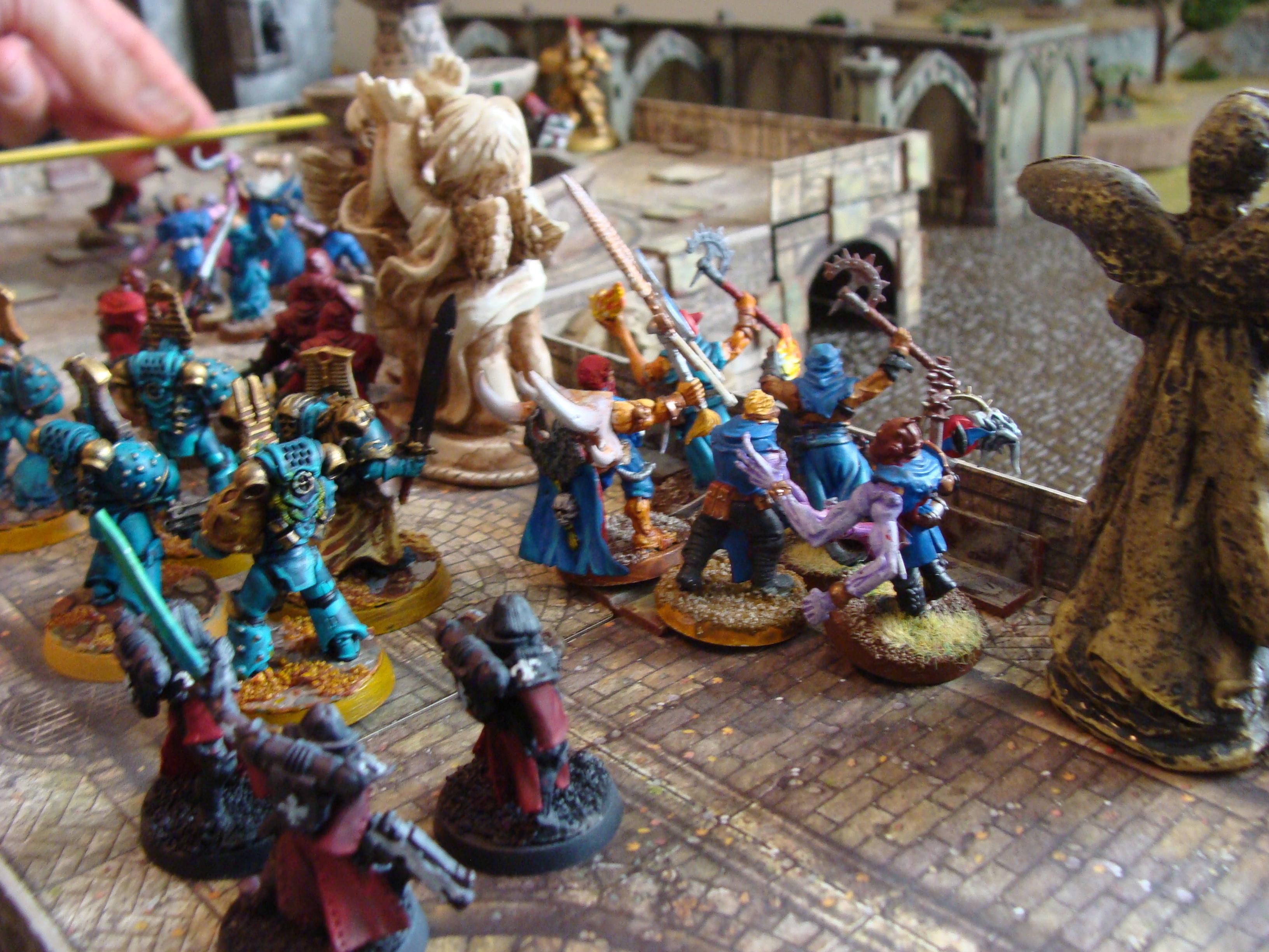 Adeptus Custodes, Adeptus Ministorium, Battle Report, Chaos, Tzeentch