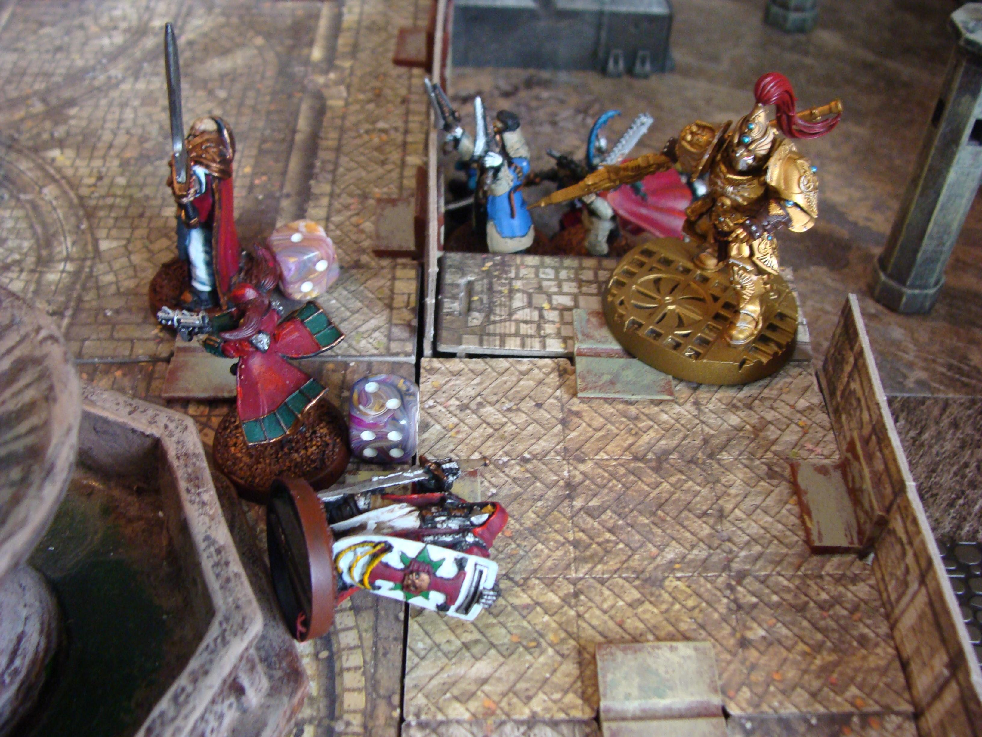 Adeptus Custodes, Adeptus Ministorium, Battle Report, Chaos, Tzeentch