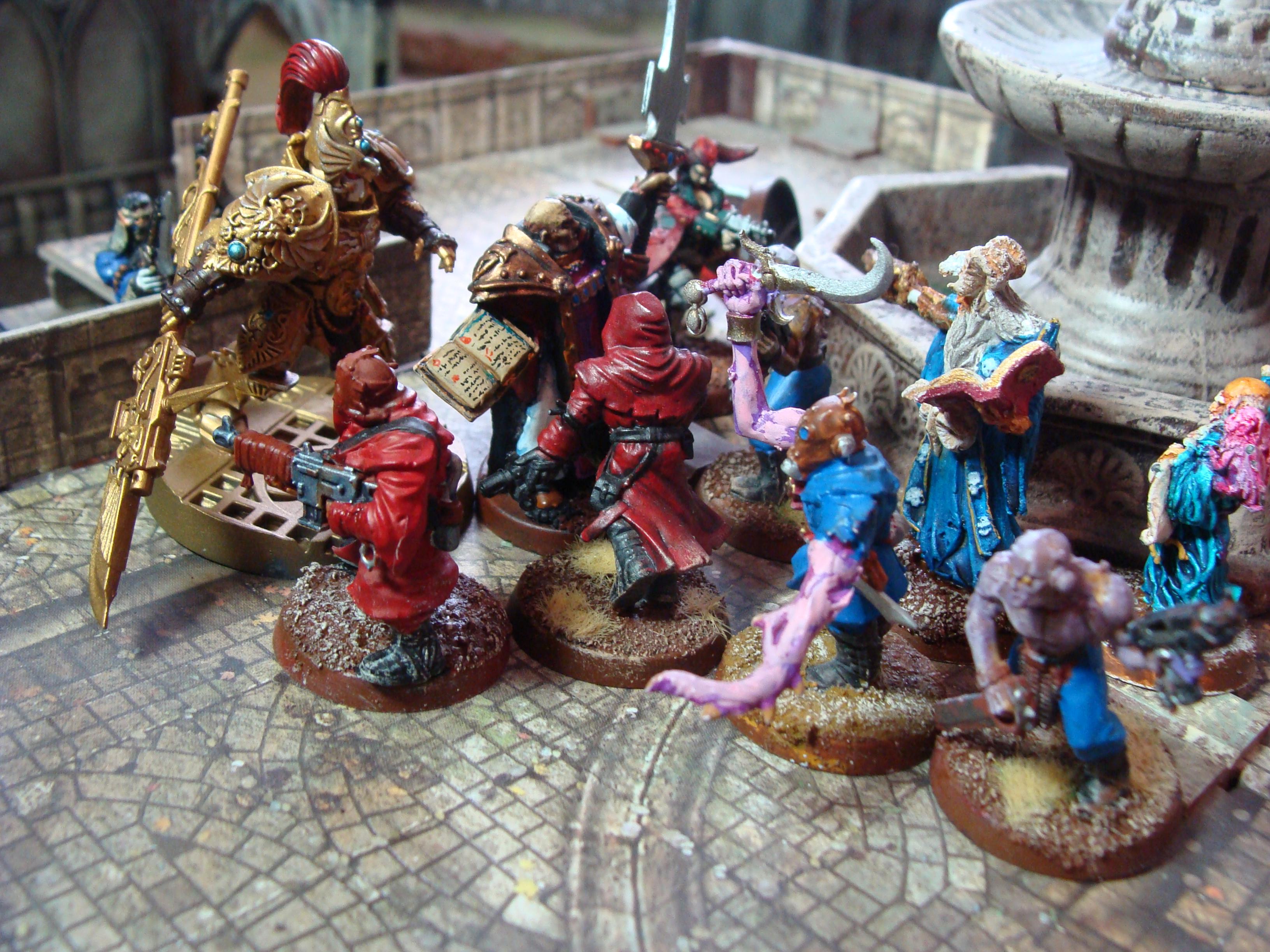 Adeptus Custodes, Adeptus Ministorium, Battle Report, Chaos, Tzeentch