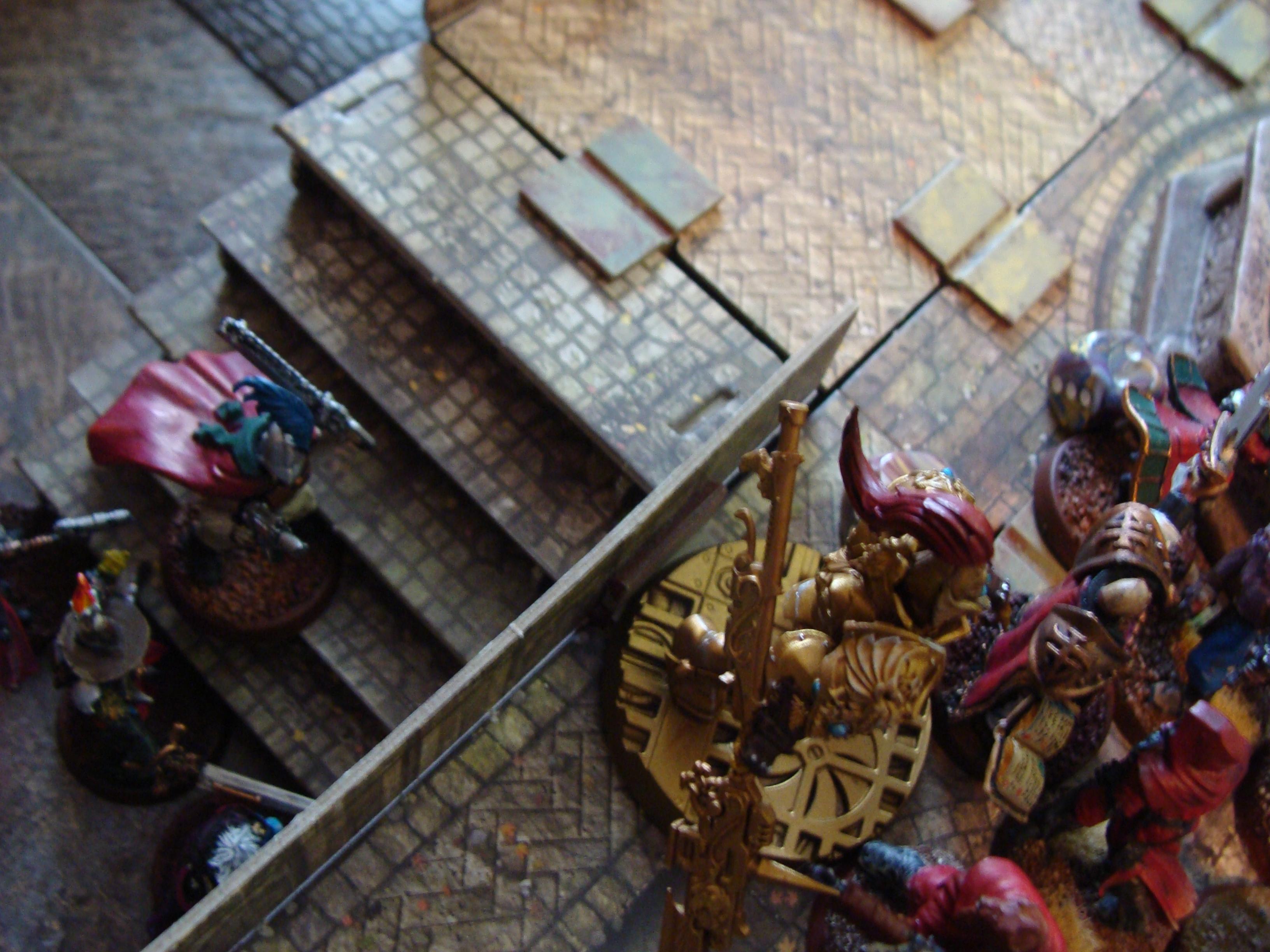 Adeptus Custodes, Adeptus Ministorium, Battle Report, Chaos, Tzeentch