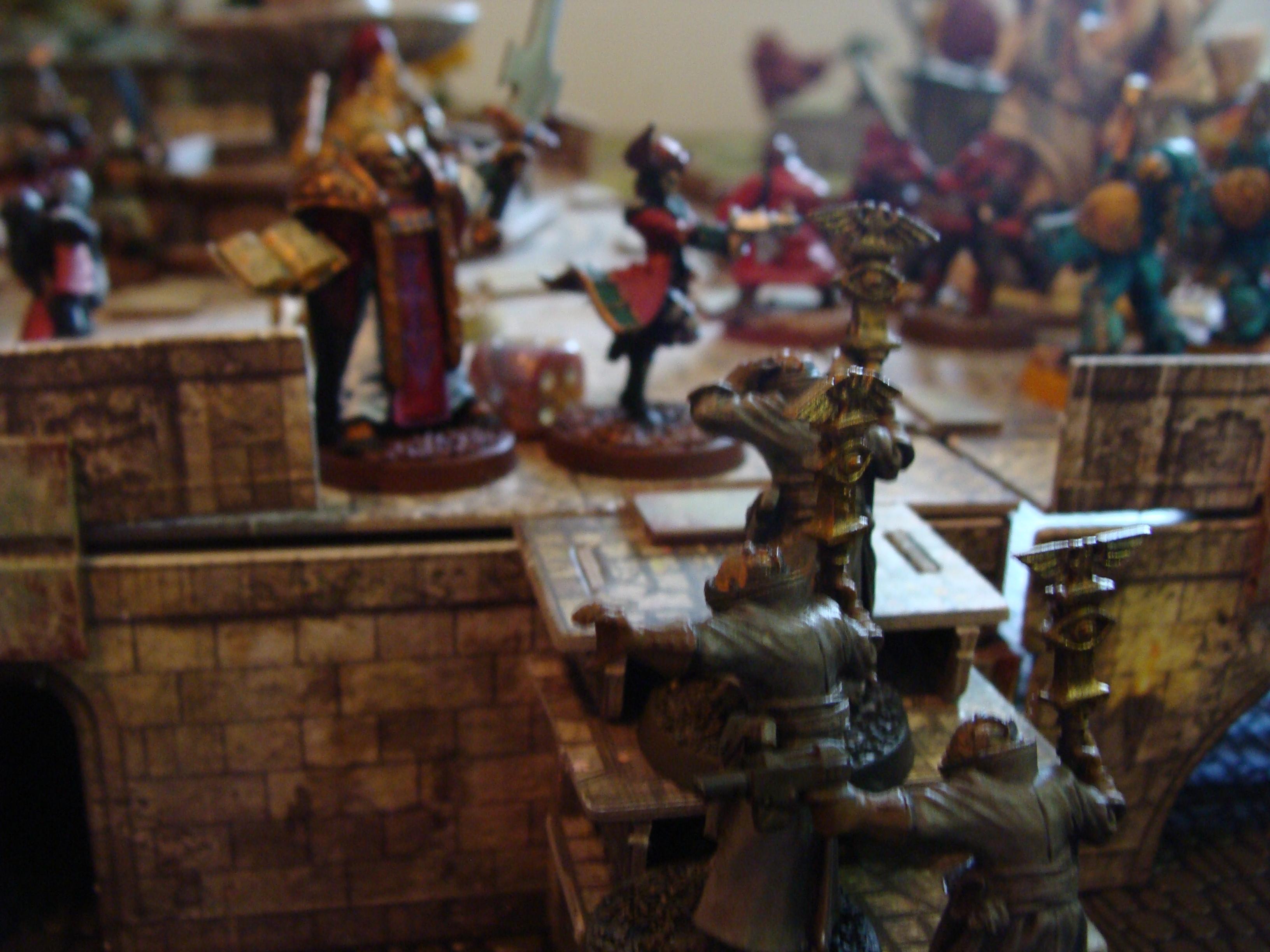 Adeptus Custodes, Adeptus Ministorium, Battle Report, Chaos, Tzeentch