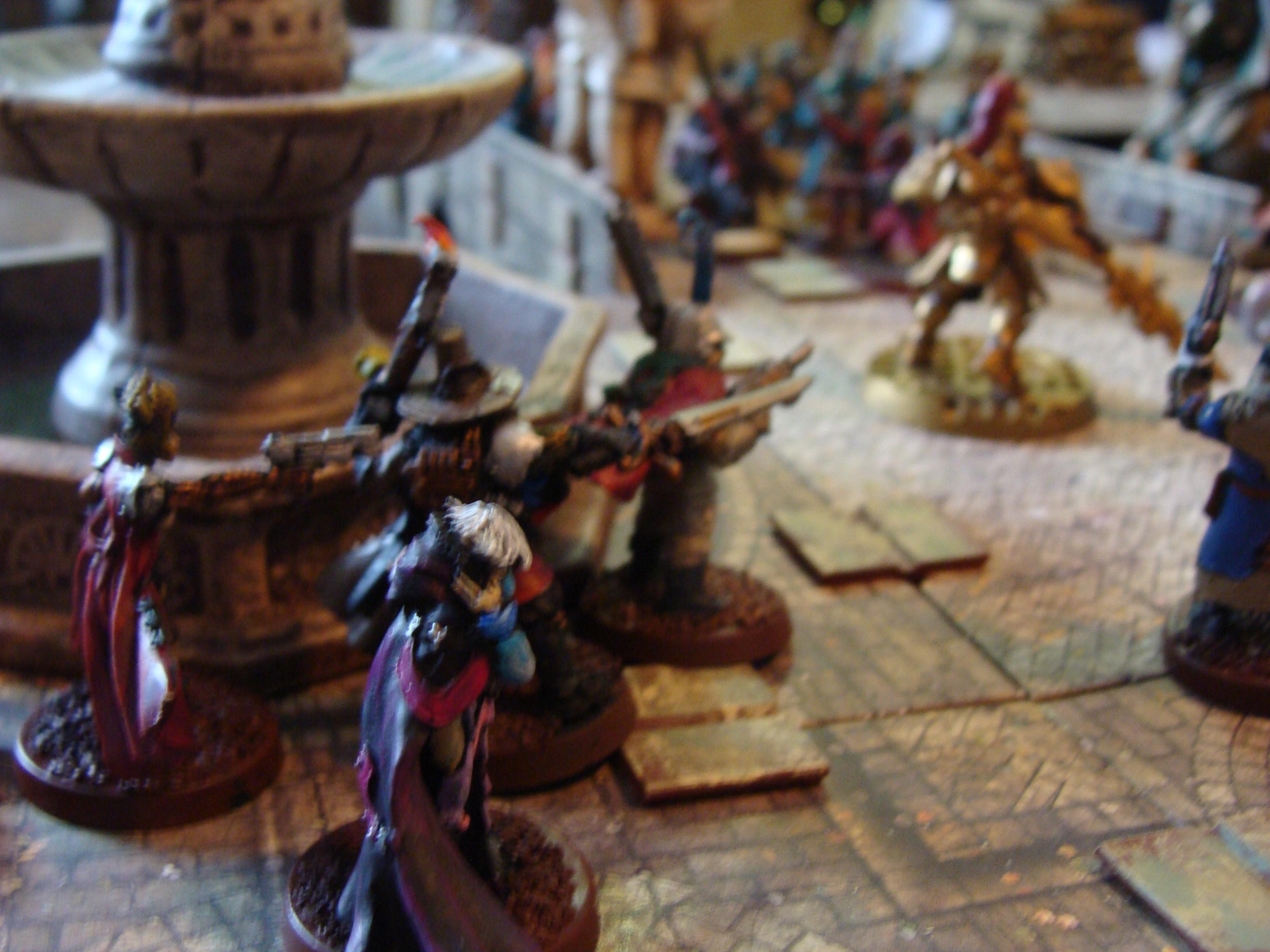 Adeptus Custodes, Adeptus Ministorium, Battle Report, Chaos, Tzeentch