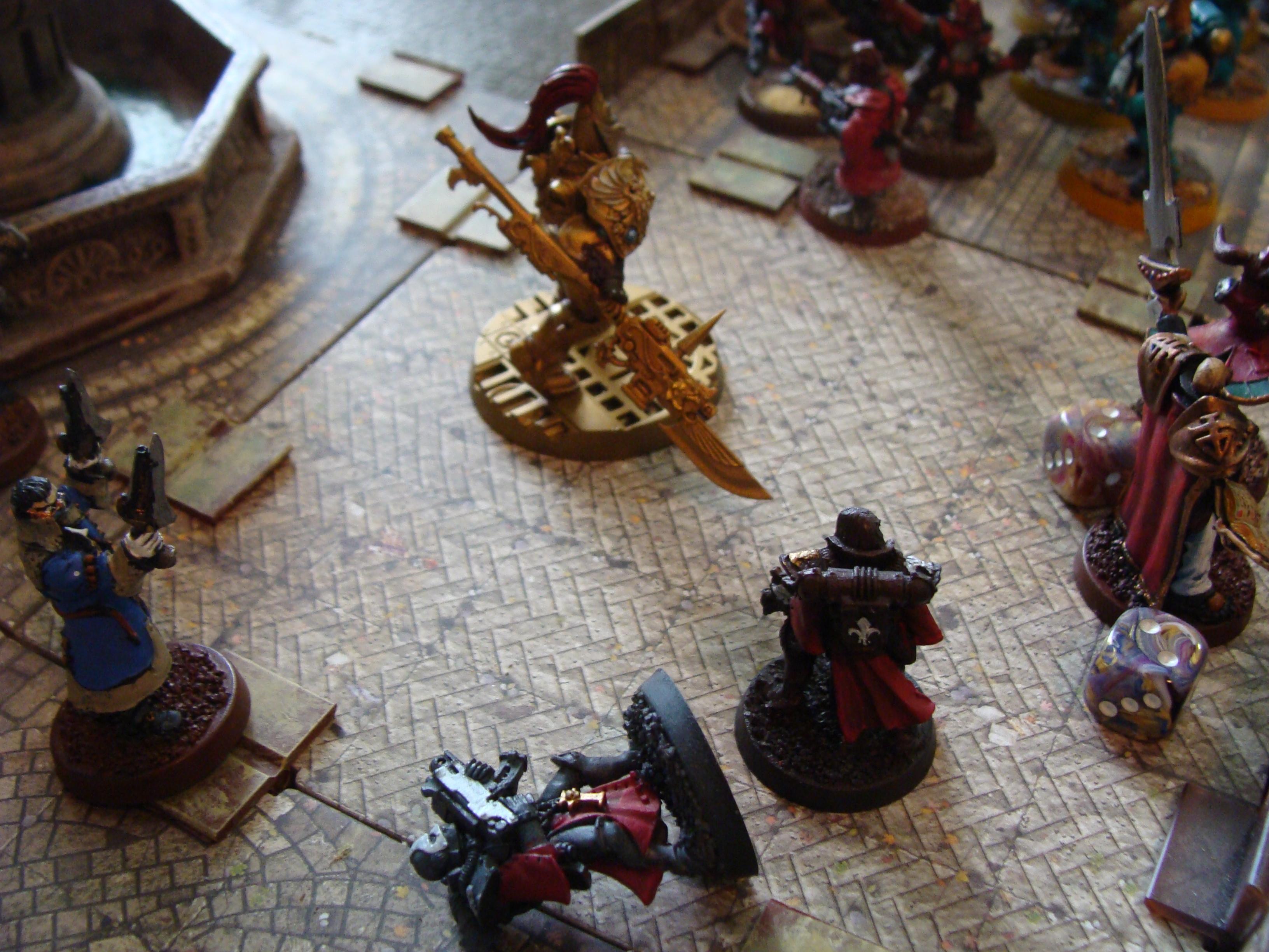 Adeptus Custodes, Adeptus Ministorium, Battle Report, Chaos, Tzeentch
