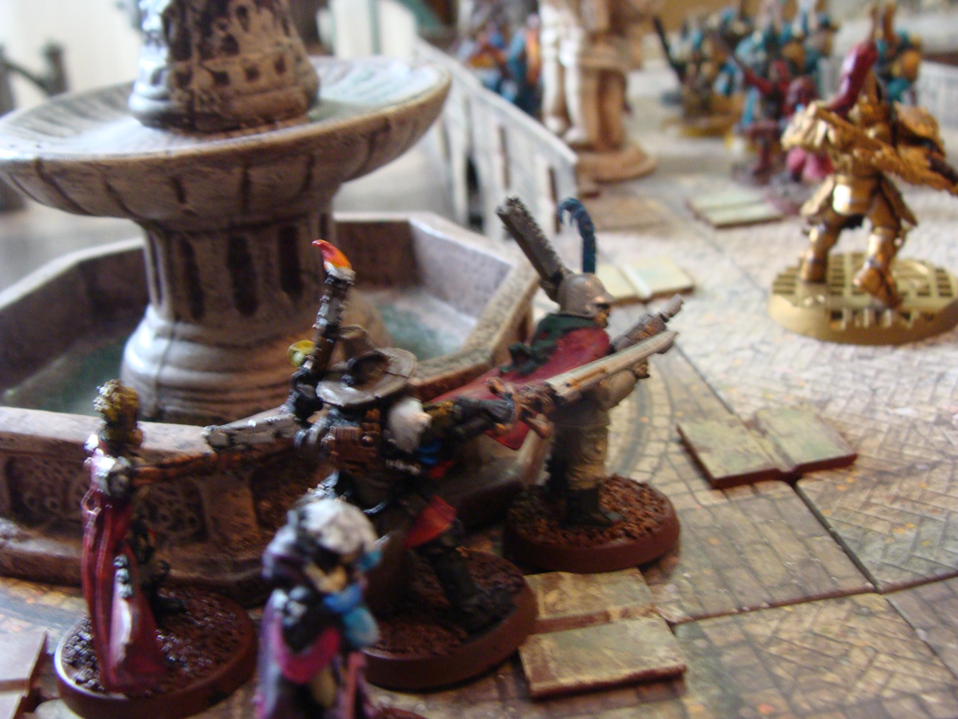 Adeptus Custodes, Adeptus Ministorium, Battle Report, Chaos, Tzeentch