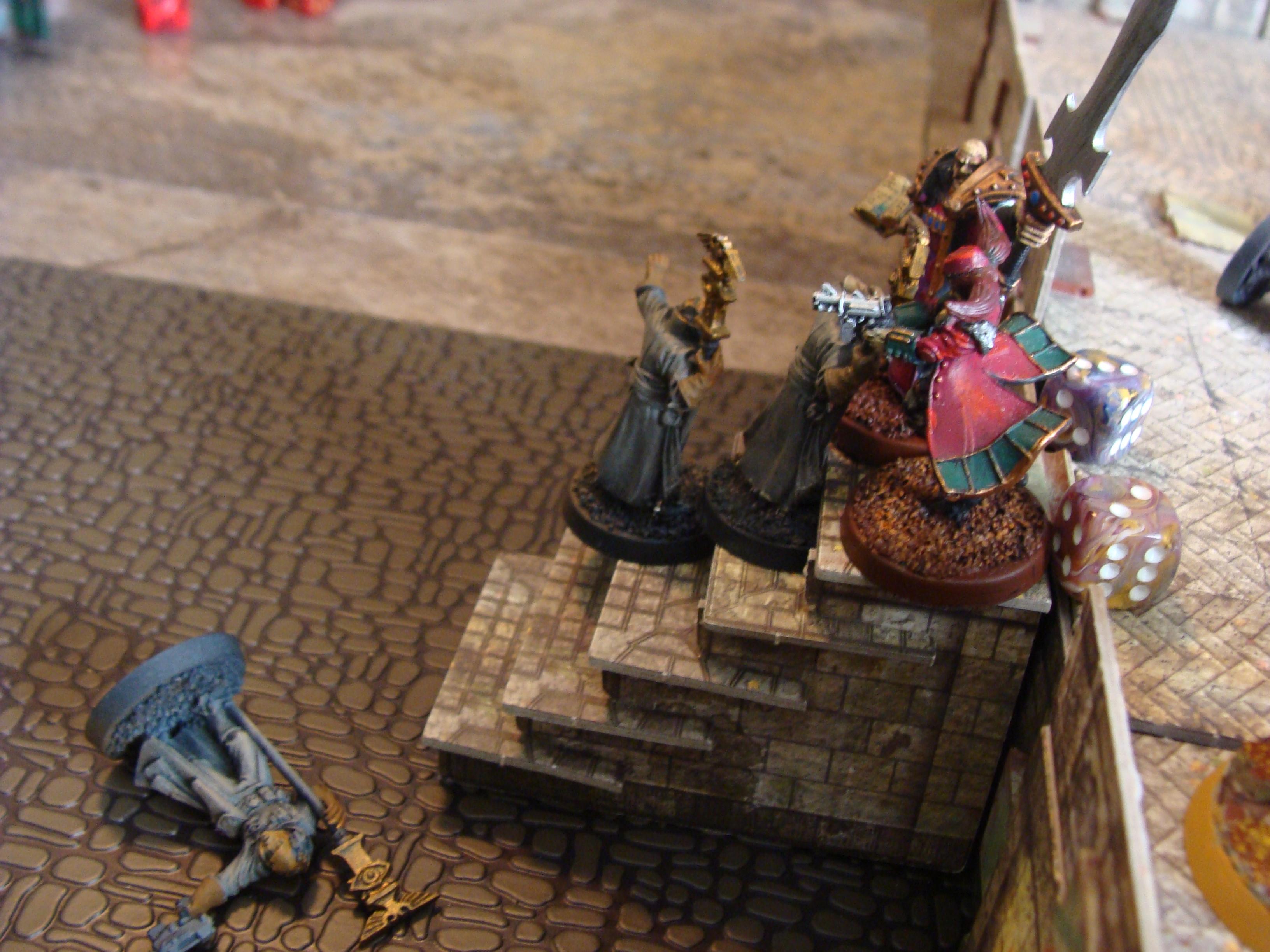 Adeptus Custodes, Adeptus Ministorium, Battle Report, Chaos, Tzeentch
