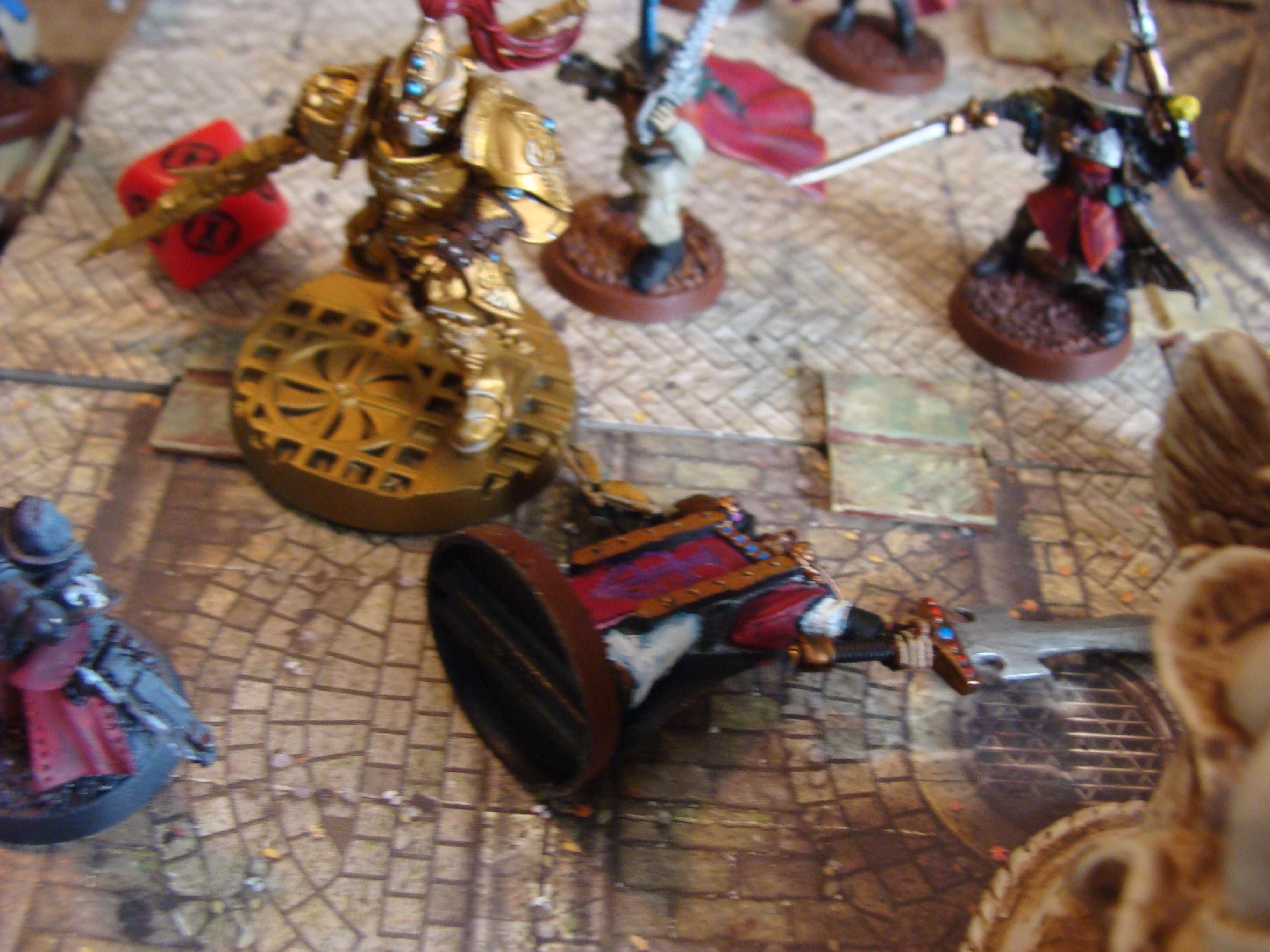 Adeptus Custodes, Adeptus Ministorium, Battle Report, Chaos, Tzeentch