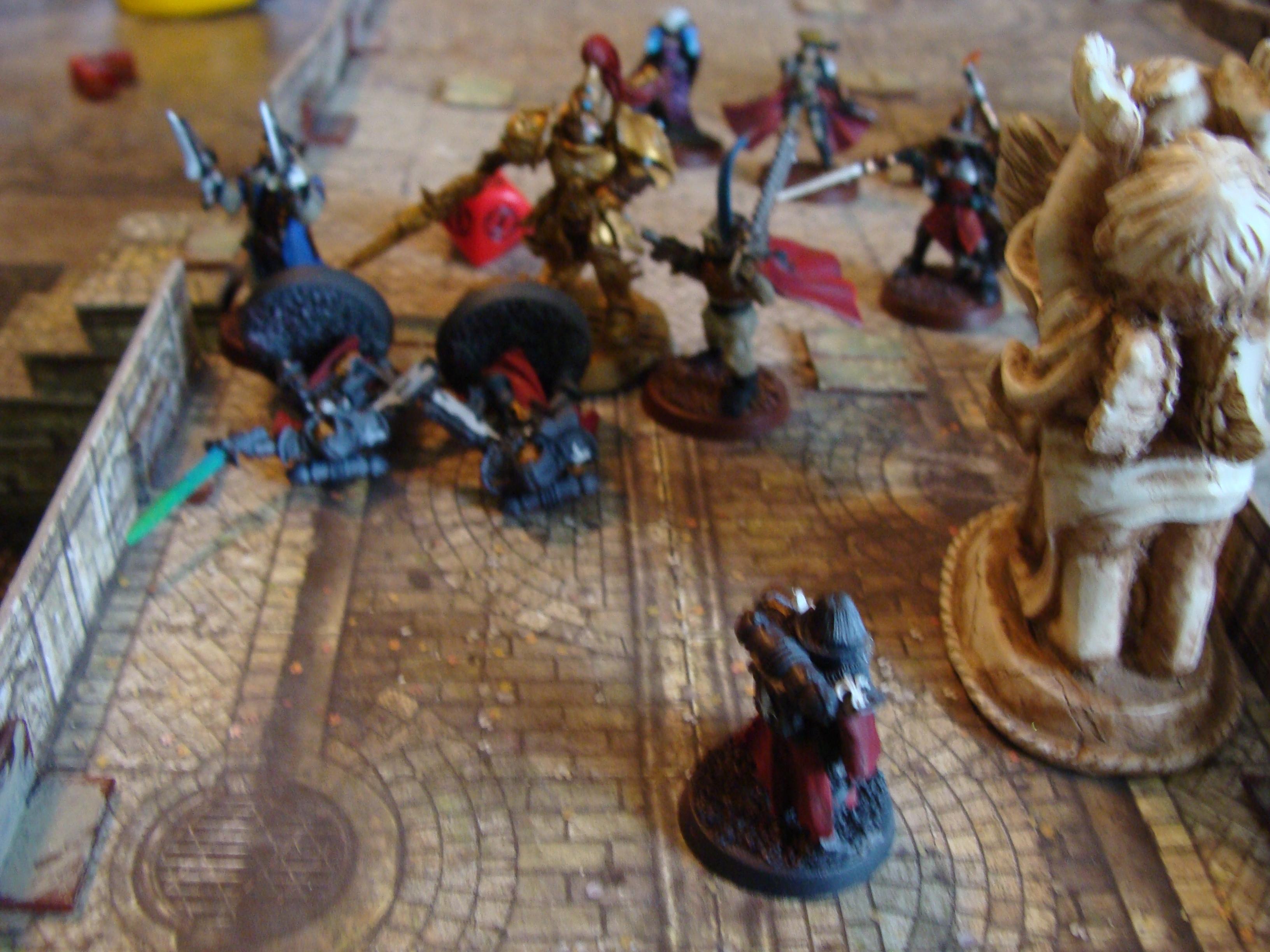 Adeptus Custodes, Adeptus Ministorium, Battle Report, Chaos, Tzeentch