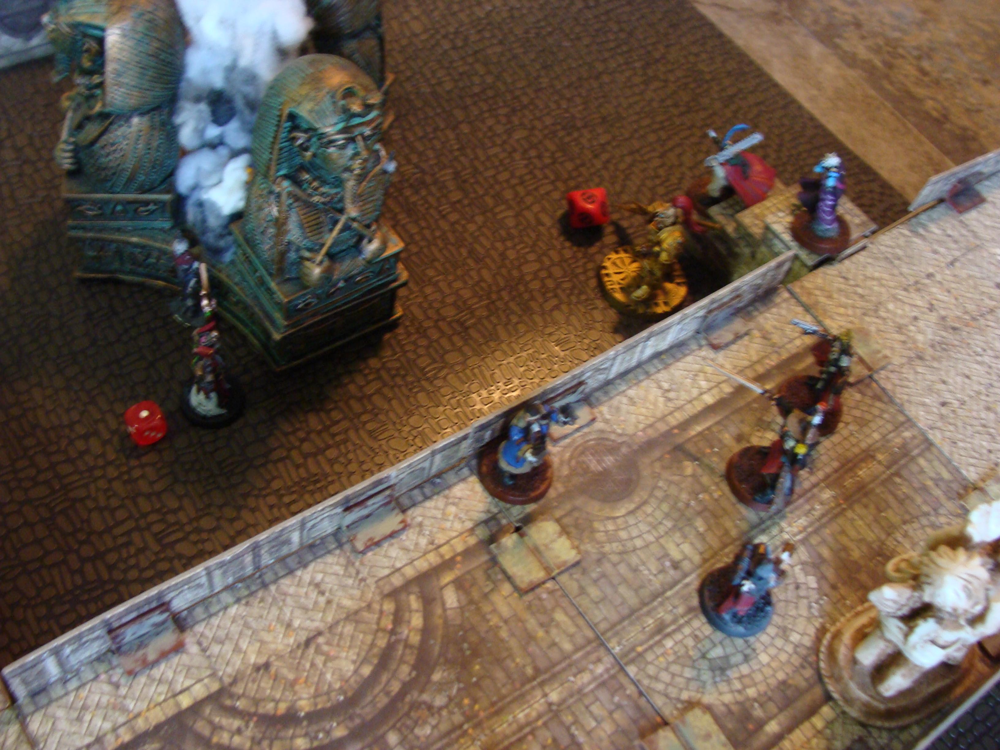Adeptus Custodes, Adeptus Ministorium, Battle Report, Chaos, Tzeentch