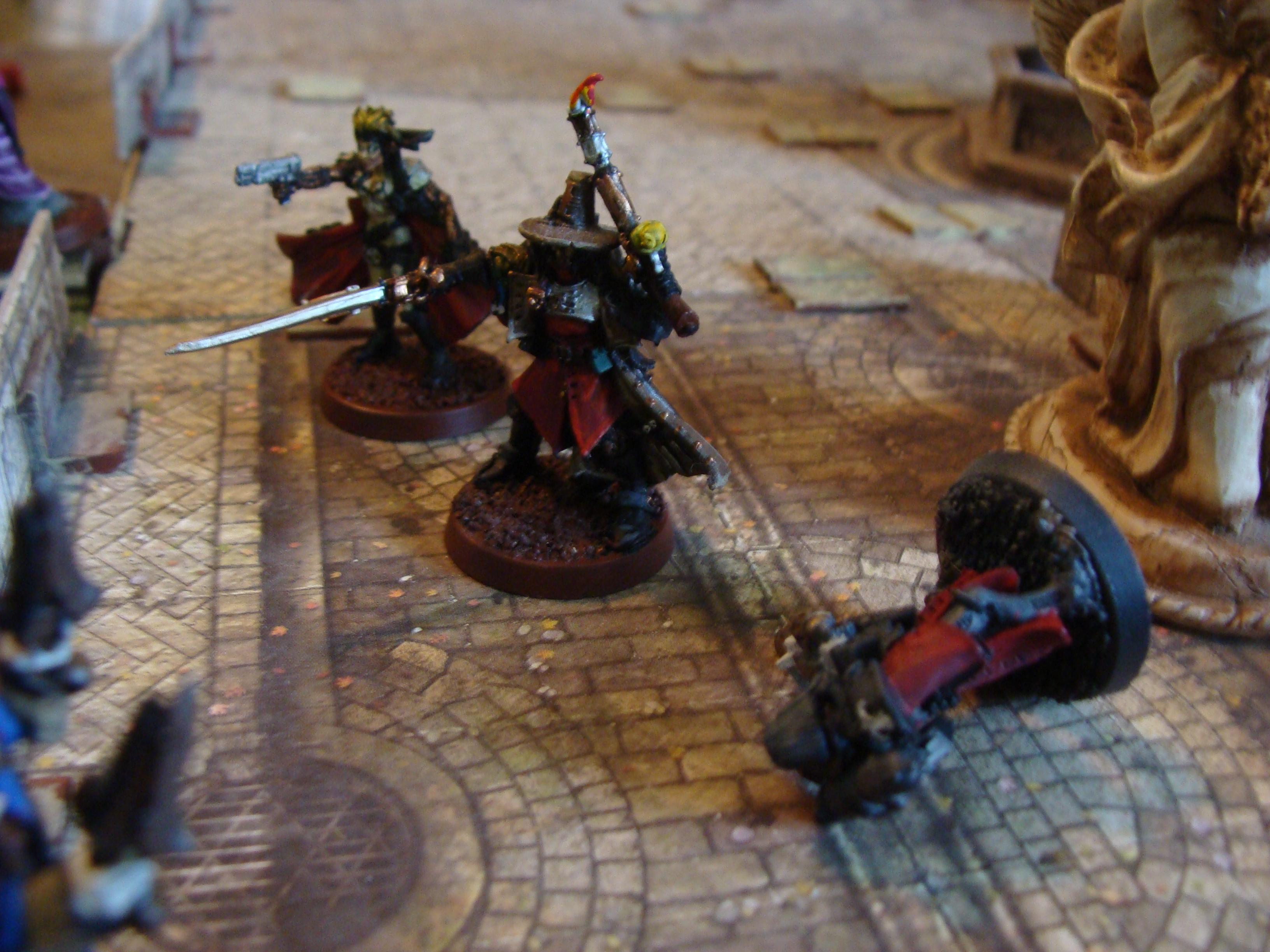 Adeptus Custodes, Adeptus Ministorium, Battle Report, Chaos, Tzeentch
