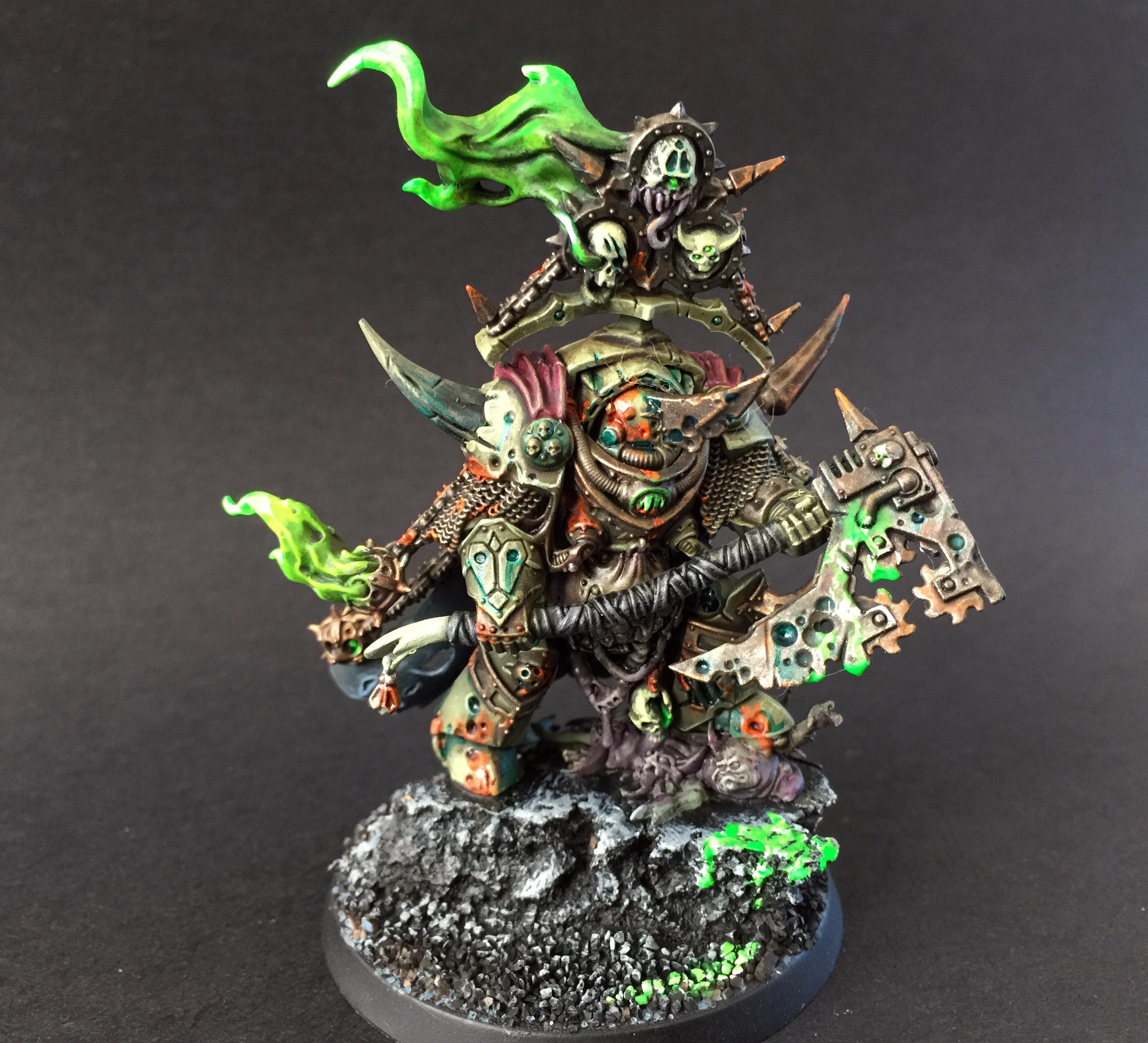 Chaos, Death Guard, Lord Contagion, Warhammer 40,000