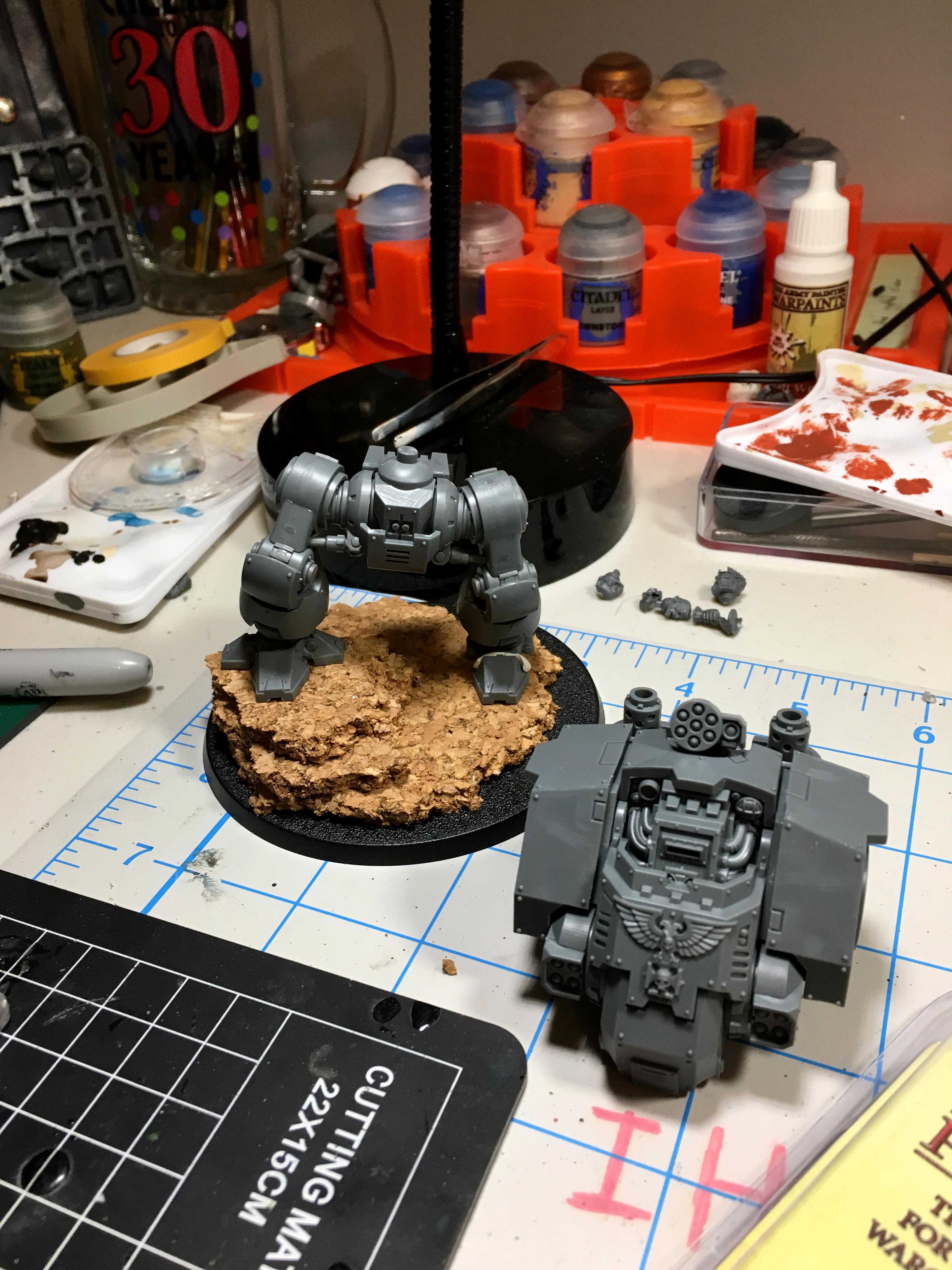 Base, Posing, Redemptor Dreadnought