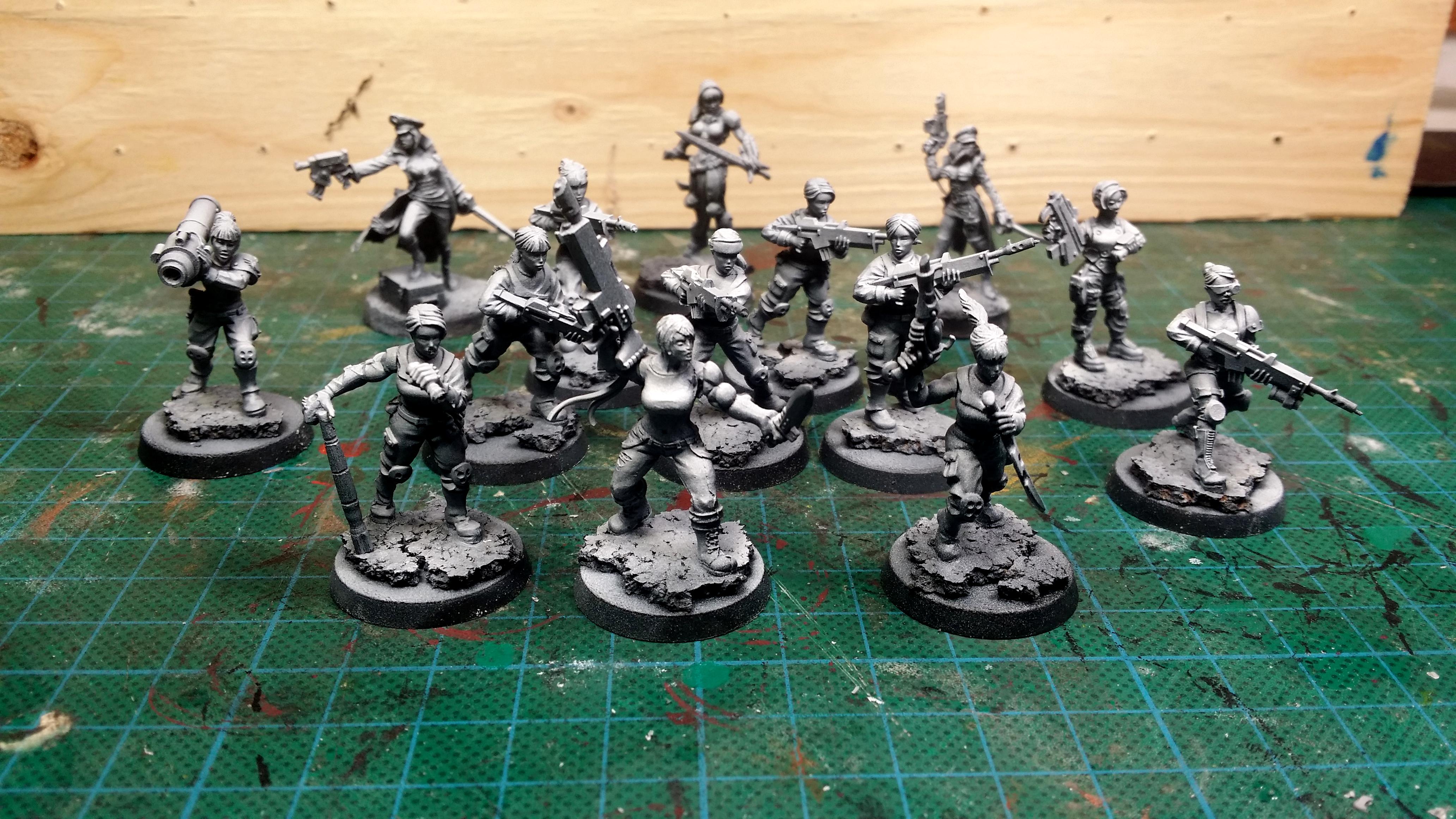 Renegades, Female soldiers WIP