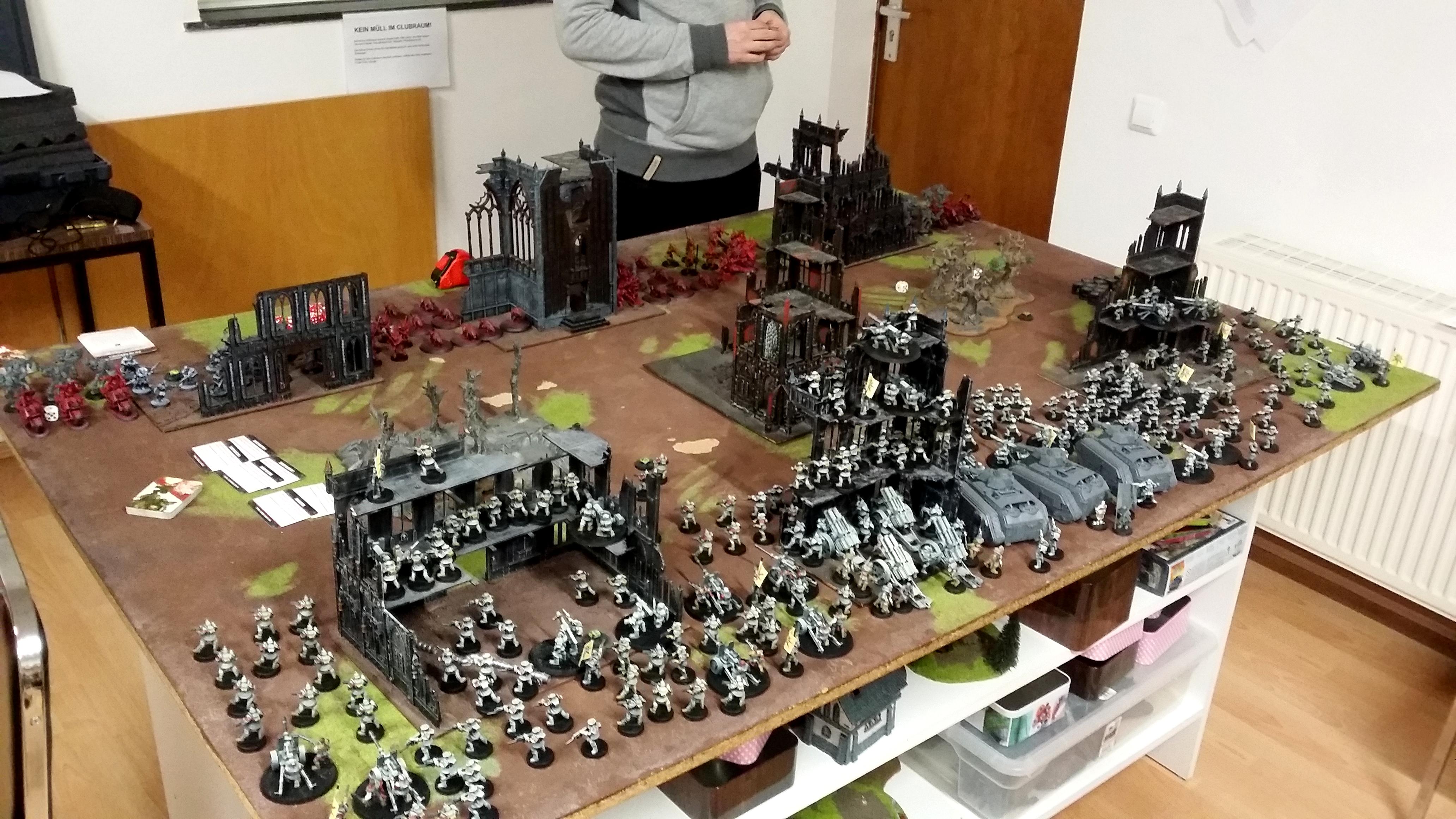 Renegades, Unending Host 7th Edition vs Khorne