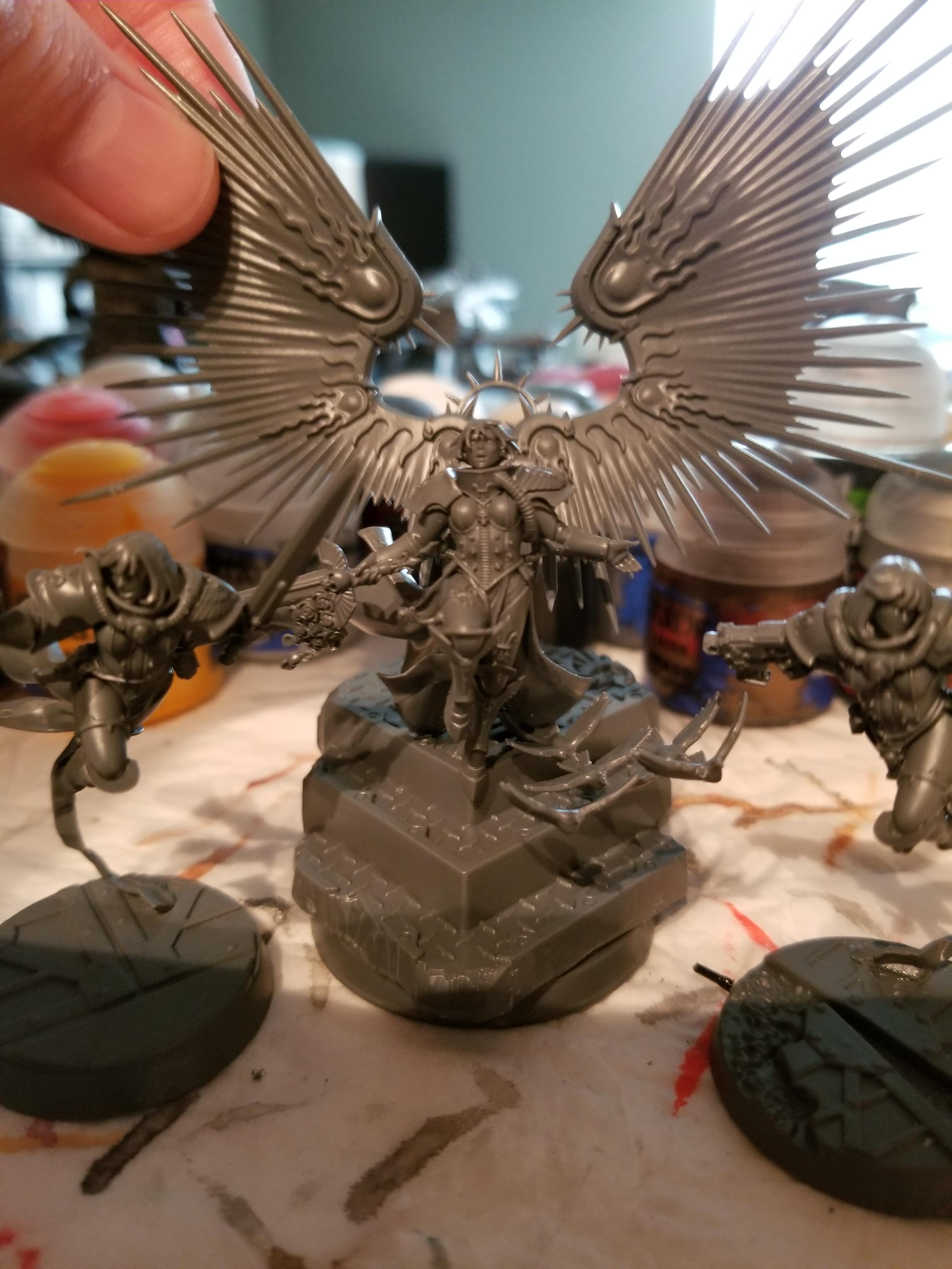 Celestine, Living Saint, Sisters Of Battle, Sororitas, Work In Progress