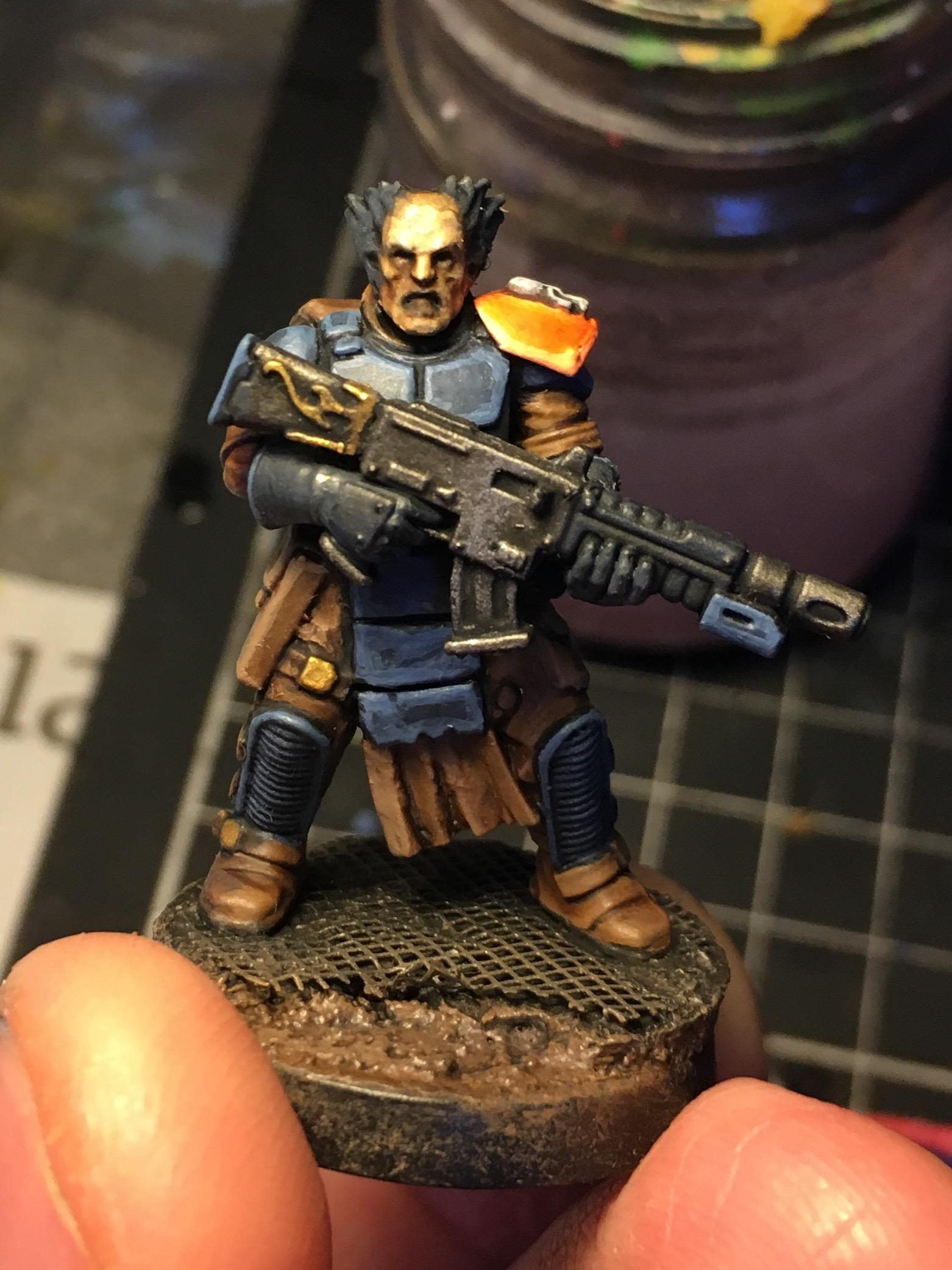 Human, Mercenary, Necromunda, Warhammer 40,000