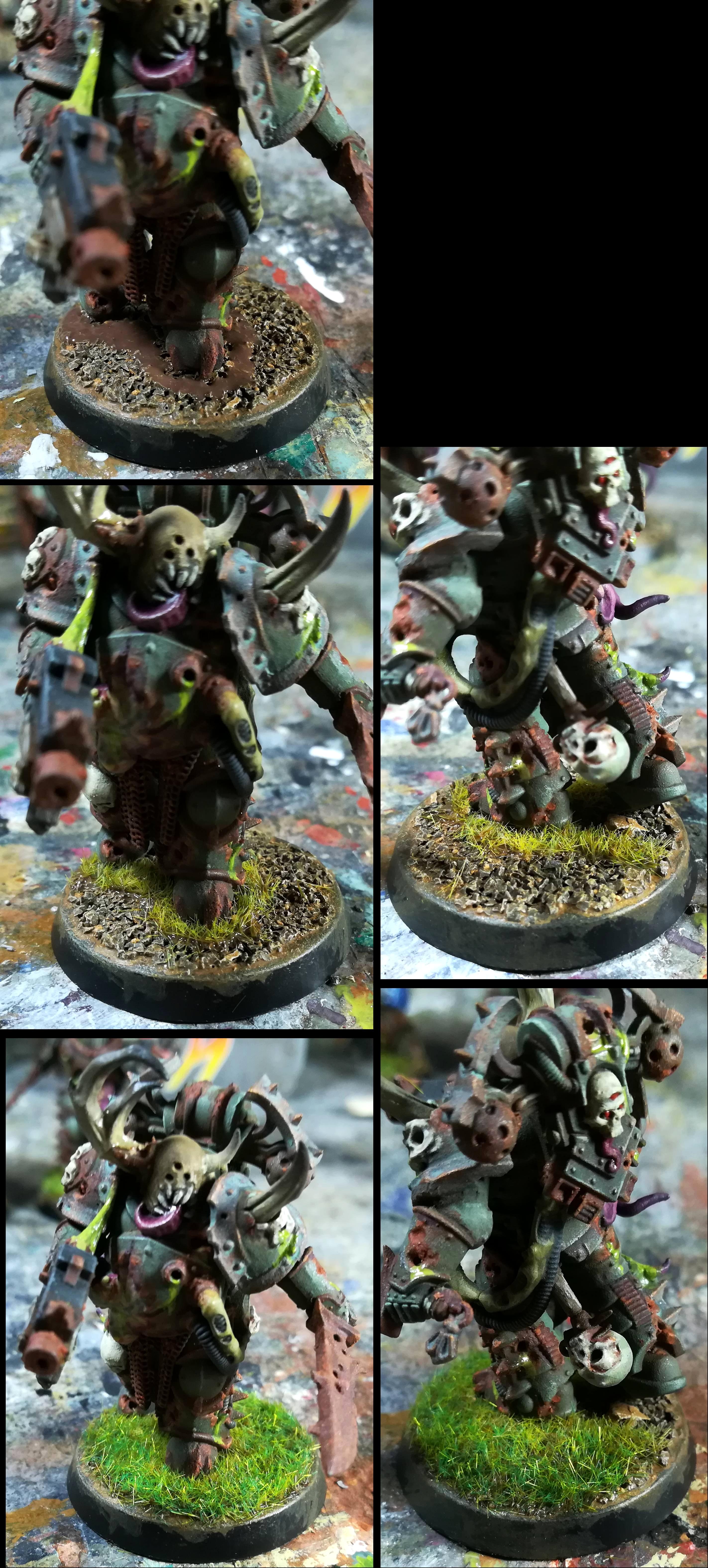 Plague marine #3 pip 16; grass