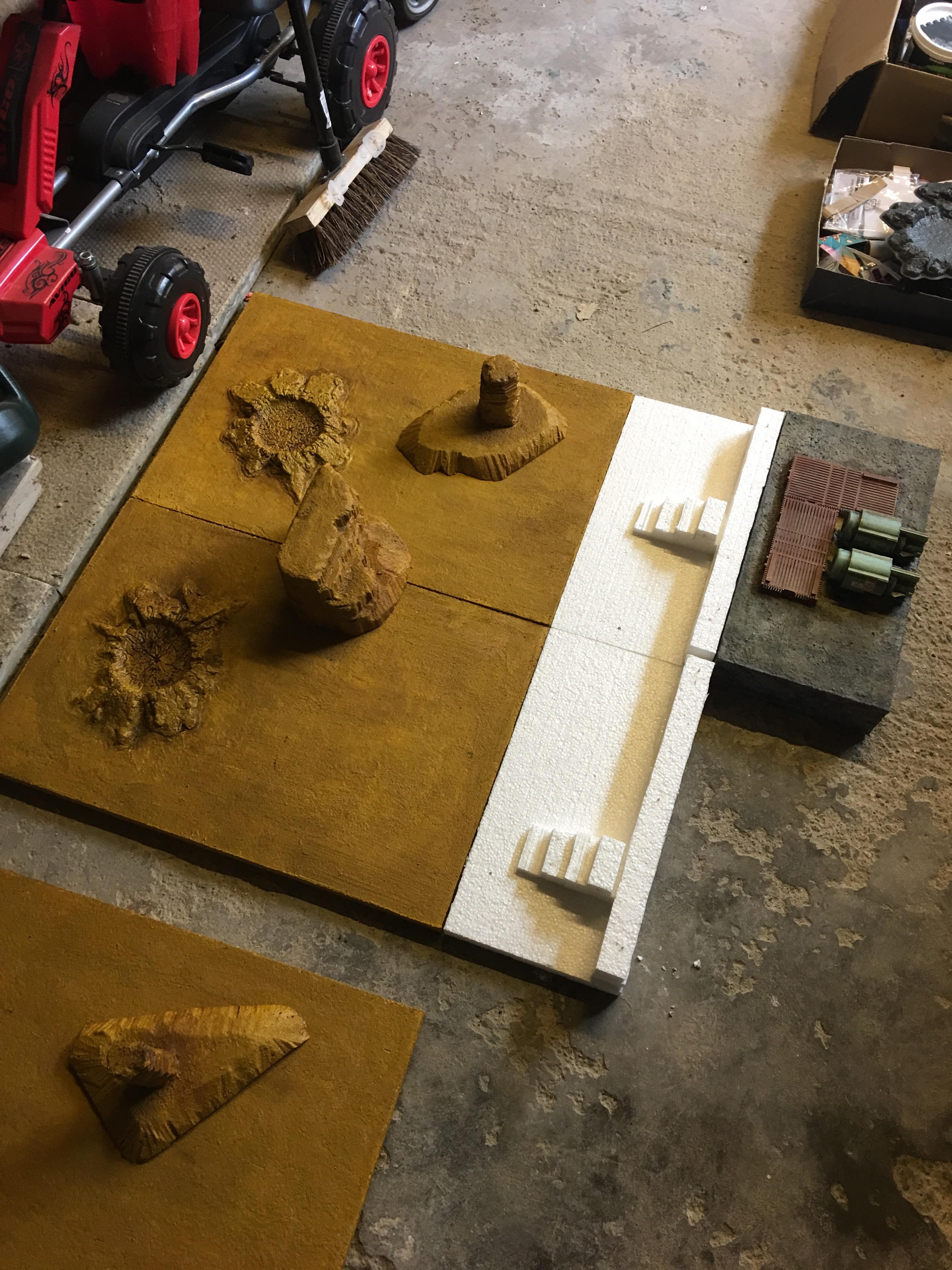 Ash Wastes Terrain, Necromunda Terrain, Underhive Terrain, Warhammer Terrain