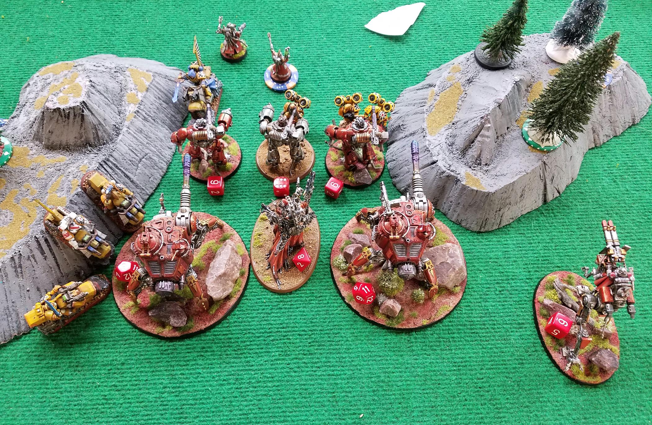 Admech, Battle Report, Lamenters, Warhammer 40,000