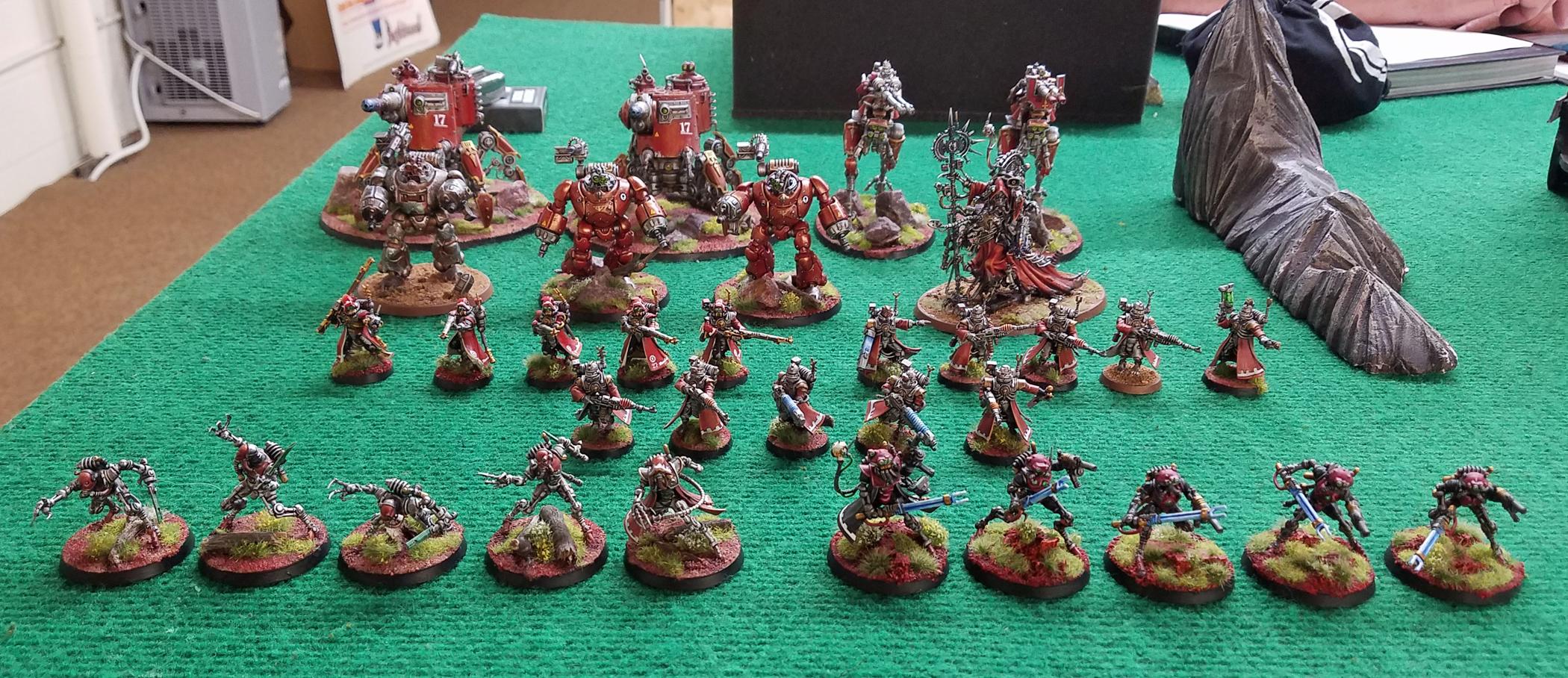 Admech, Battle Report, Lamenters, Warhammer 40,000