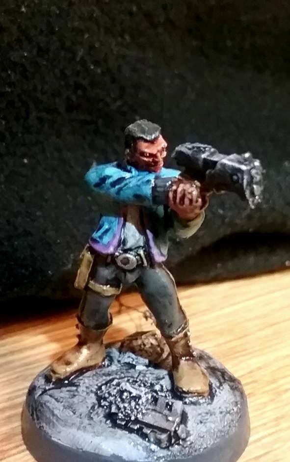 Afterlife, Heresy, Heresy Miniatures, Lt. Hawque