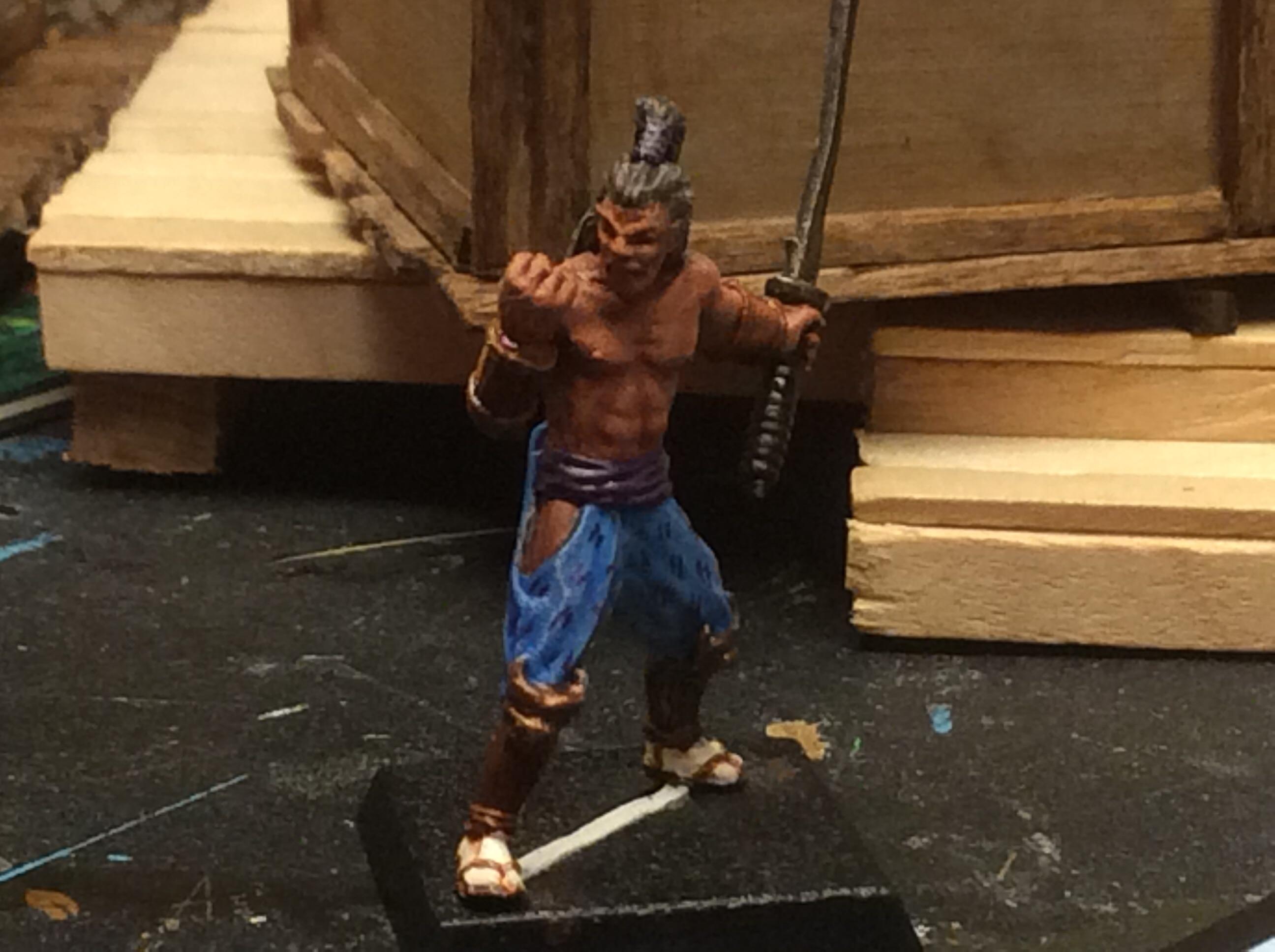 Crane samurai