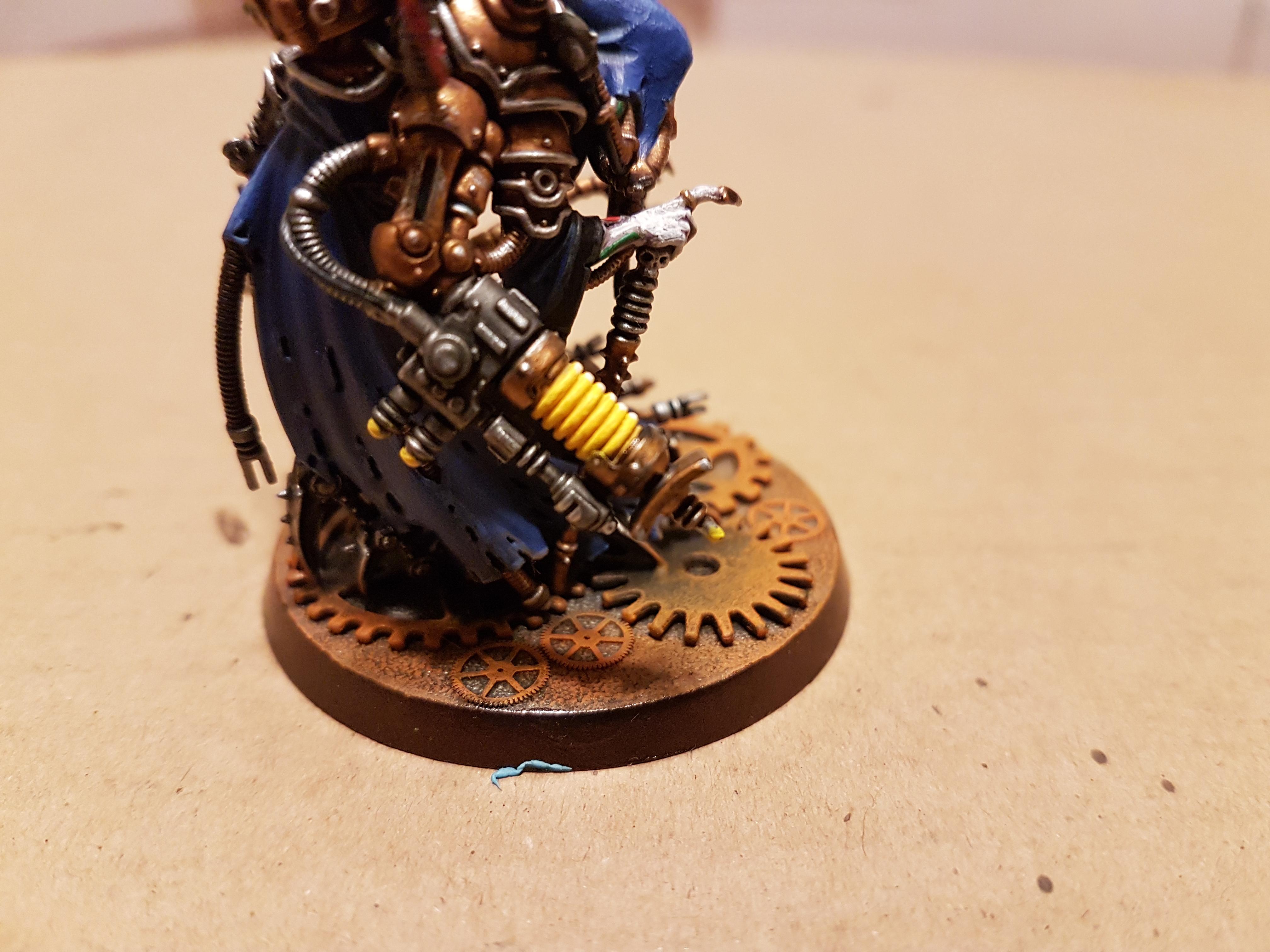 Blue, Dominus, Eradication Ray, Gold, Konor, Omnissian Axe, Phosphor Serpenta, Priest, Rust, Servo Skull, Tech, Tech-priest, Tech-priest Dominus