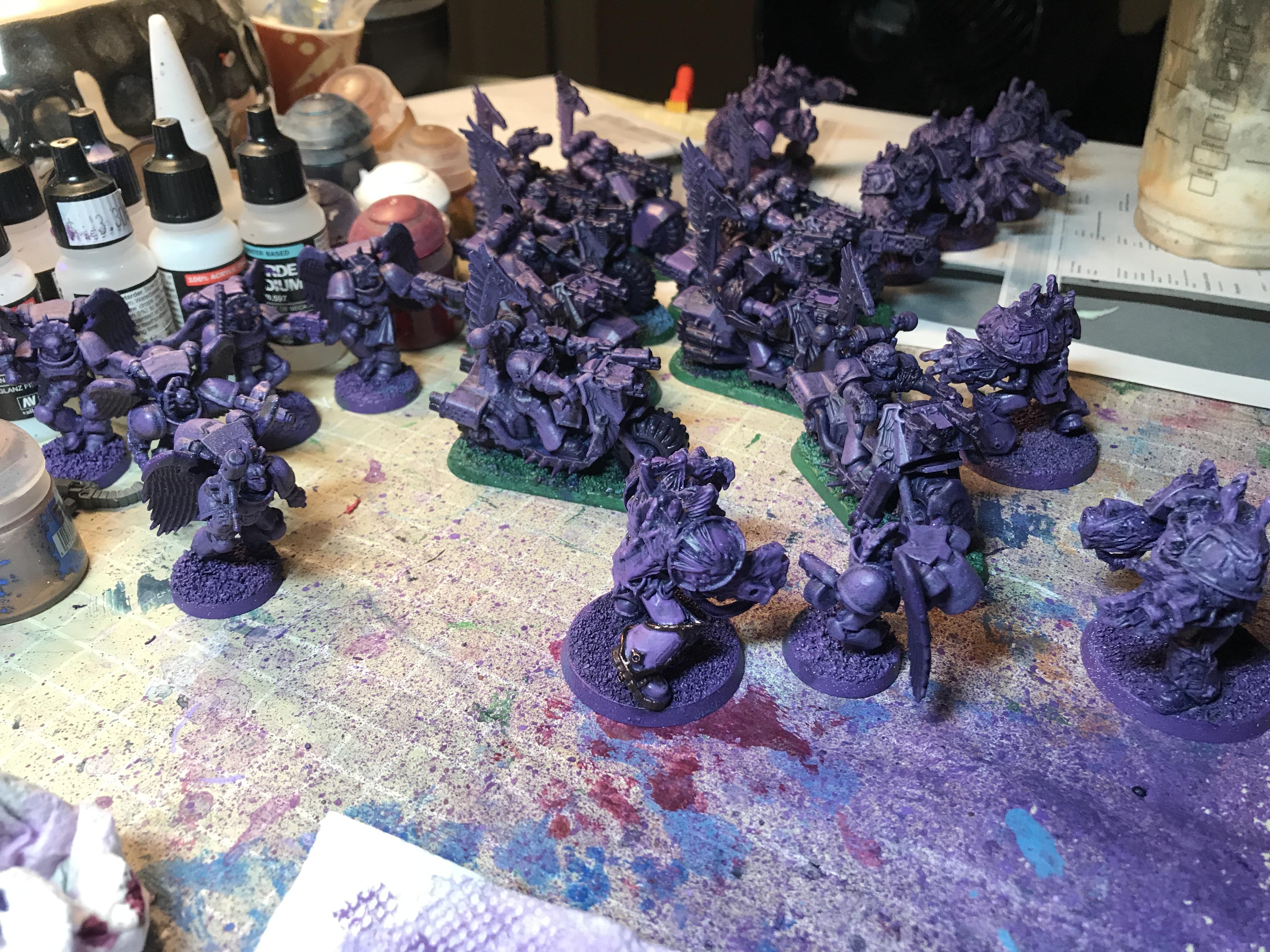 Drybrush "speed run" only 1.5 weeks 1-4 hours daily with tv