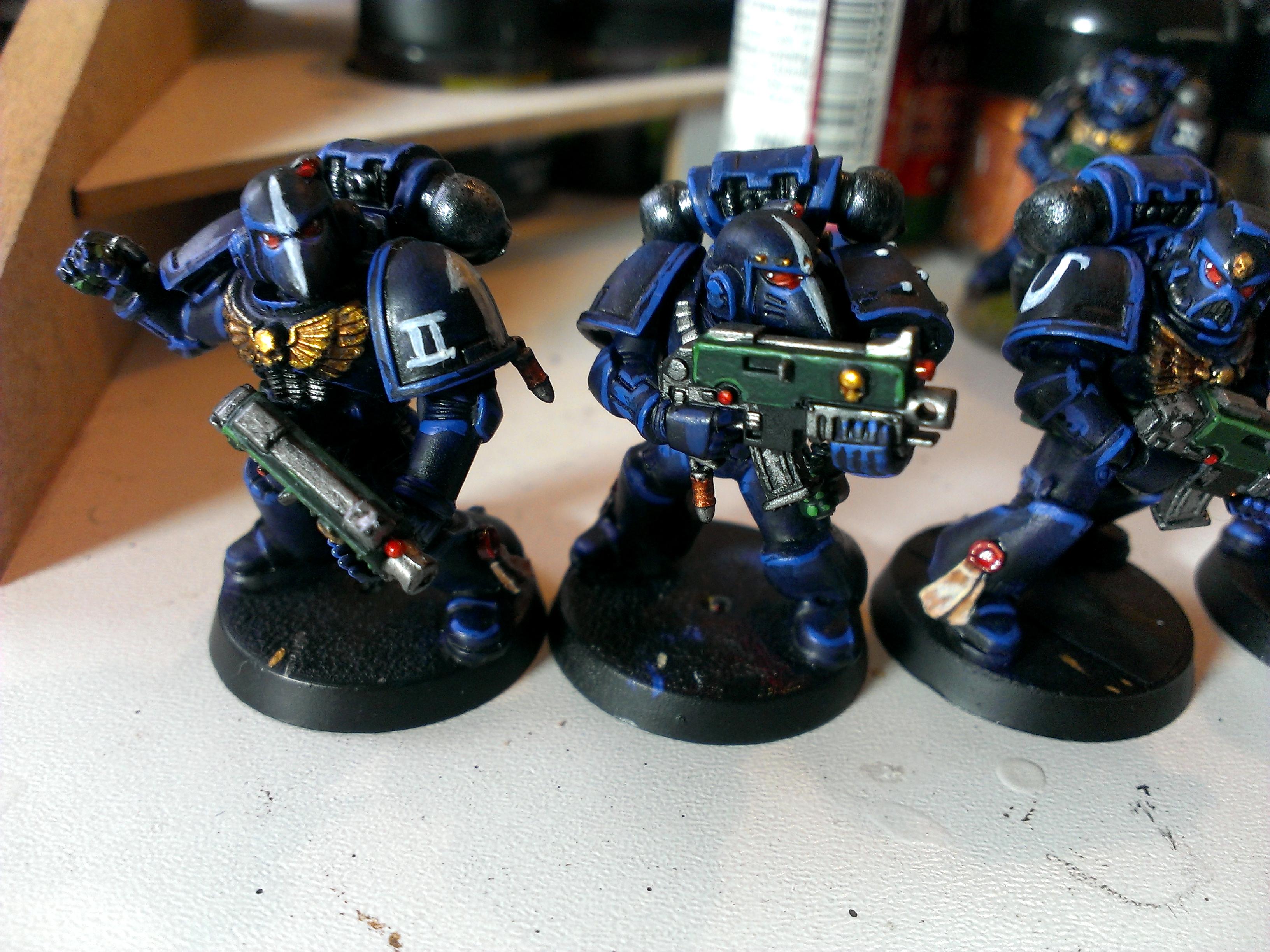 Space Marines, Tactical, Ultramarines, Work In Progress