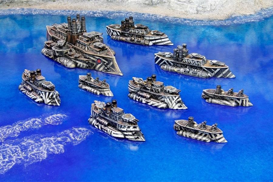 Copyright Spartan, Dystopian Legions, Dystopian Wars, Out Of Production, Spartan Games, Steampunk