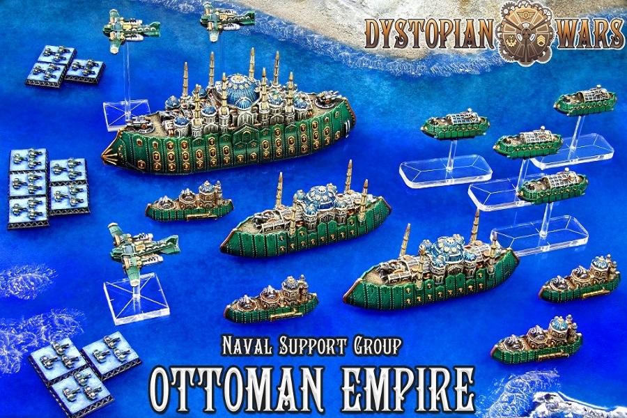 Copyright Spartan, Dystopian Legions, Dystopian Wars, Fleet, Ottoman, Out Of Production, Spartan Games, Steampunk, Turk, Turkey