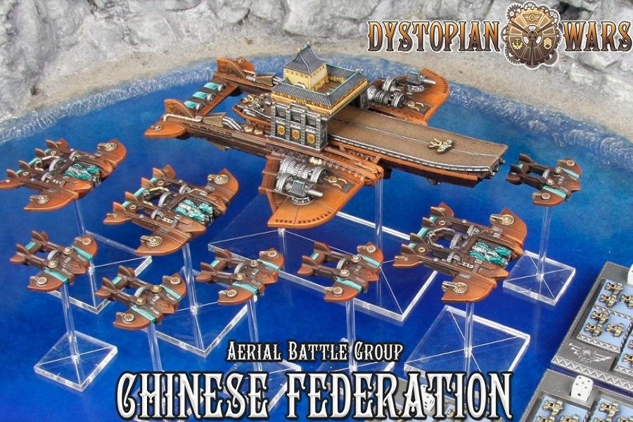 Aircraft Carrier, Airship, Blimp, Chinese, Copyright Spartan, Dystopian Legions, Dystopian Wars, Out Of Production, Spartan Games, Steampunk
