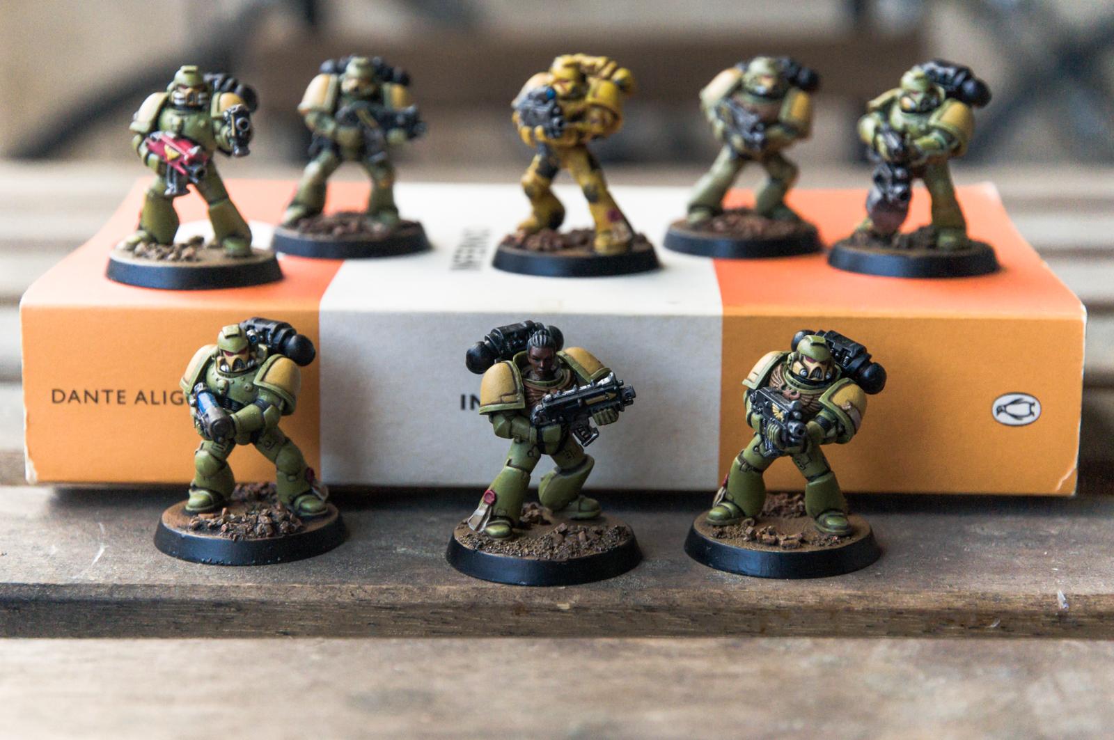 Camouflage, Heavy Bolter, Mantis Warriors, Plasma Guns, Space Marines, Tactical Squad, Tranquillity, Veteran Sergeant