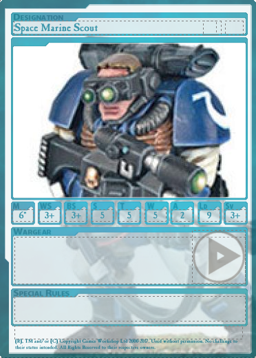 Cardstock, Unit, Full-face card