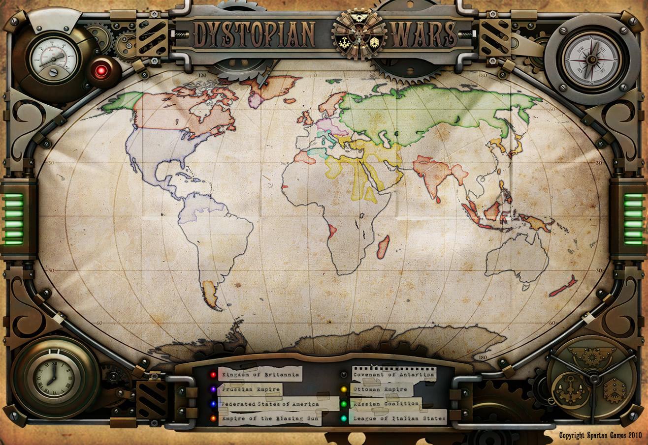 Copyright Spartan, Dystopian Legions, Dystopian Wars, Out Of Production, Spartan Games, Steampunk