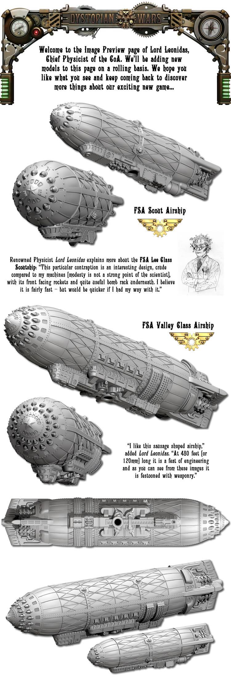 Airship, Blimp, Copyright Spartan, Dystopian Legions, Dystopian Wars, Out Of Production, Spartan Games, Steampunk