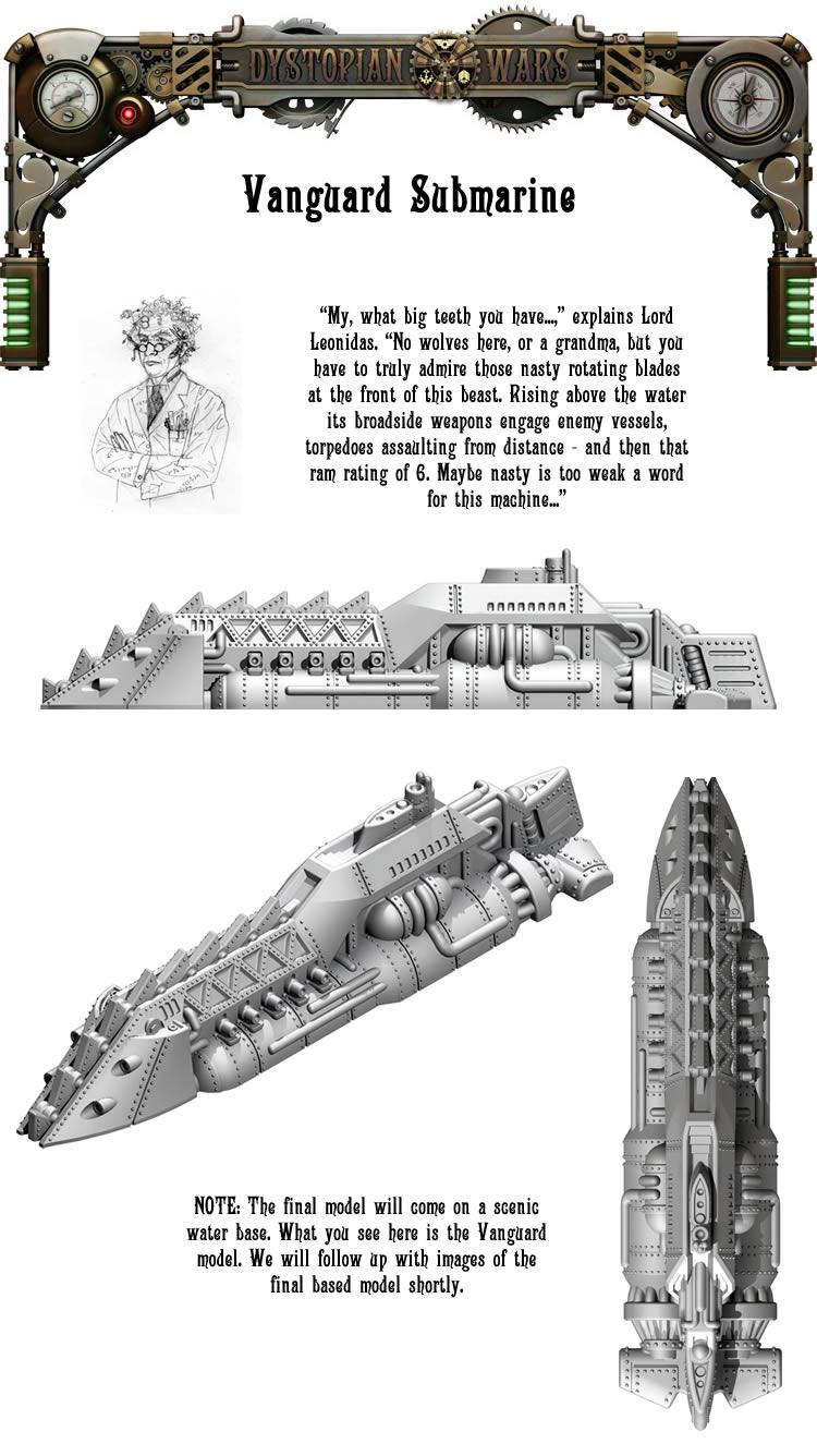 Copyright Spartan, Dystopian Legions, Dystopian Wars, Out Of Production, Spartan Games, Steampunk, Submarine