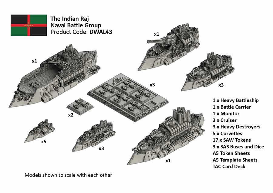 Copyright Spartan, Dystopian Legions, Dystopian Wars, India, Out Of Production, Spartan Games, Steampunk