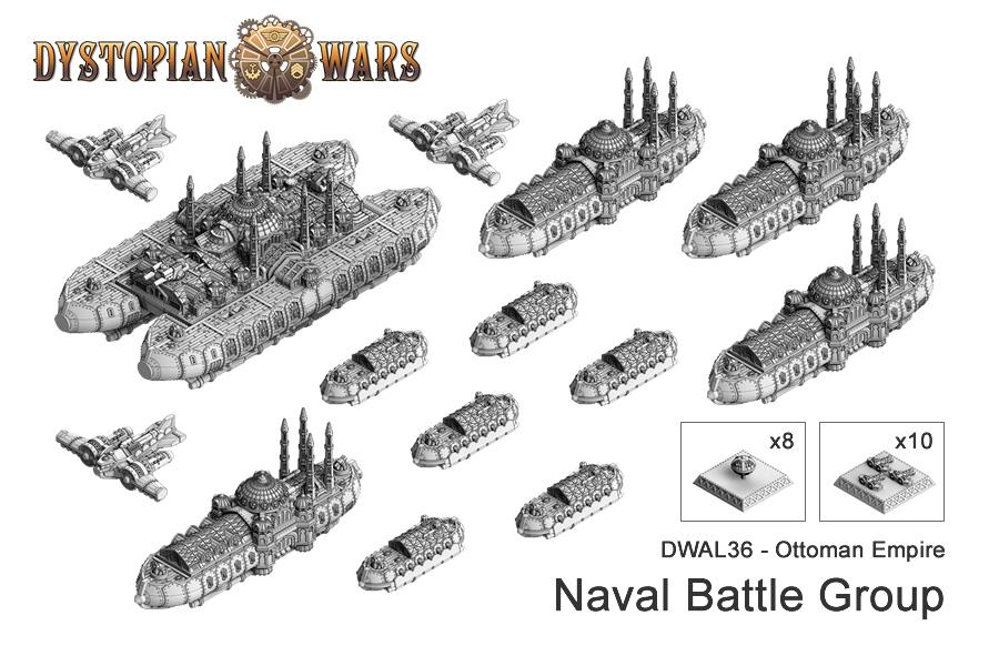 Copyright Spartan, Dystopian Legions, Dystopian Wars, Ottoman, Out Of Production, Spartan Games, Steampunk