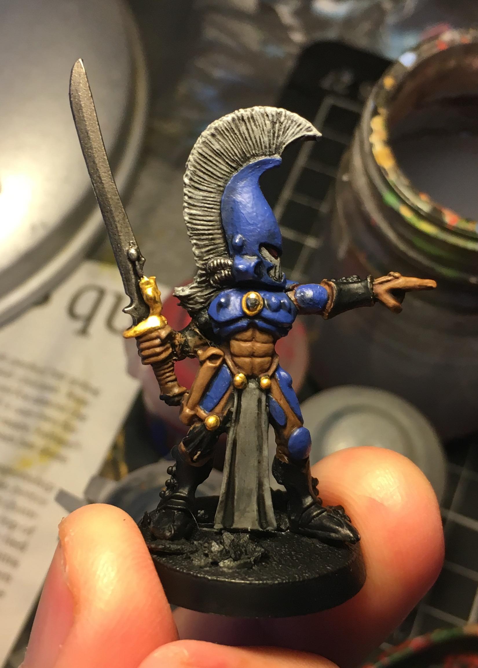 1990s Eldar Exarch WIP